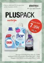 Plusfresc Oferta vàlida del 30 de setembre al 20 d’octub - hasta el 20.10.2025