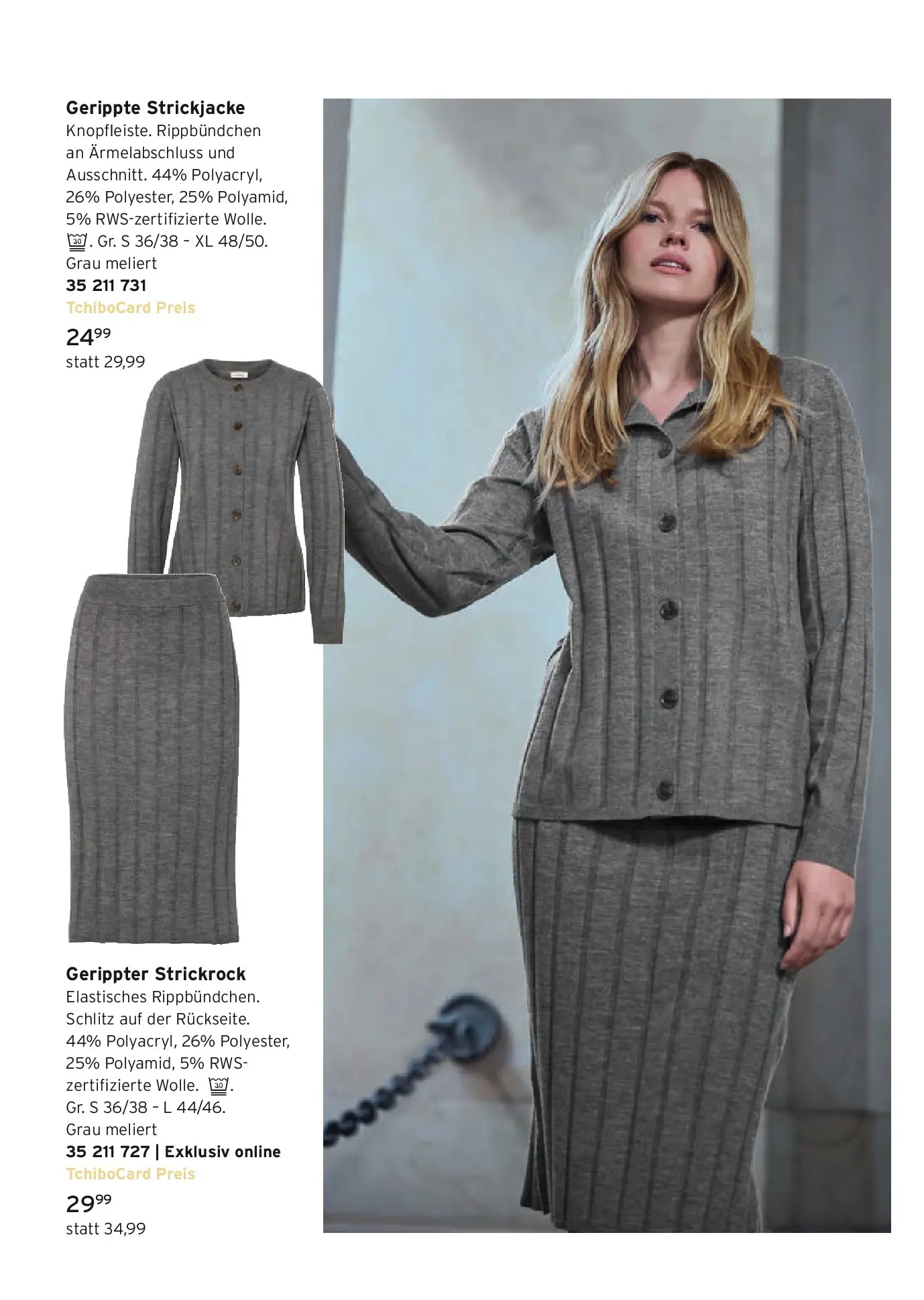 Tchibo - Tchibo: Winter Chic (ab 13.10.2025) zum Blättern | Seite: 10 | Produkte: Strickjacke