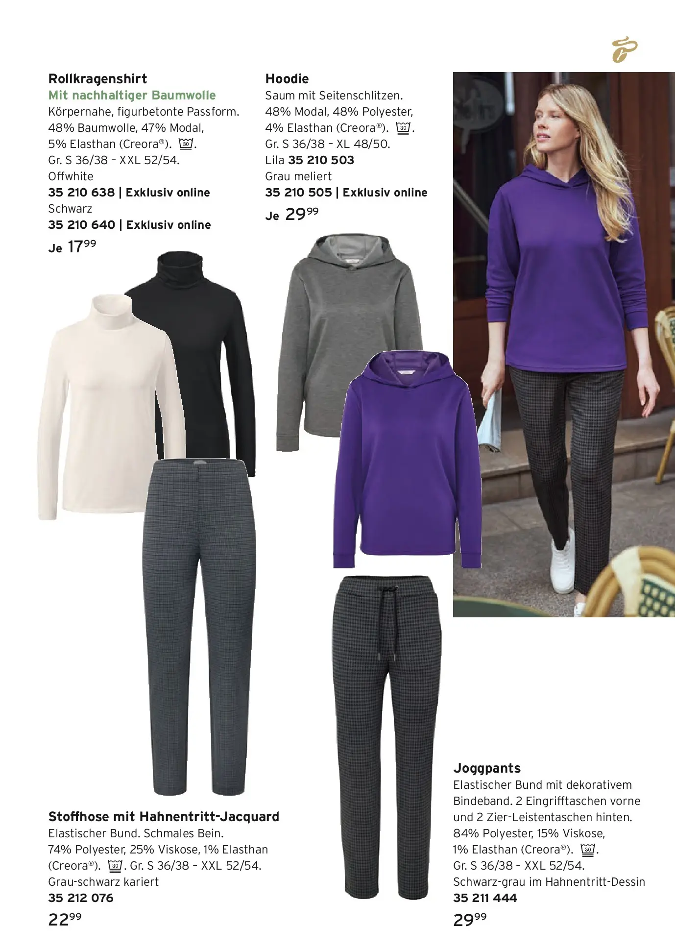 Tchibo - Tchibo: Winter Chic (ab 13.10.2025) zum Blättern | Seite: 13 | Produkte: Stoffhose, Hoodie