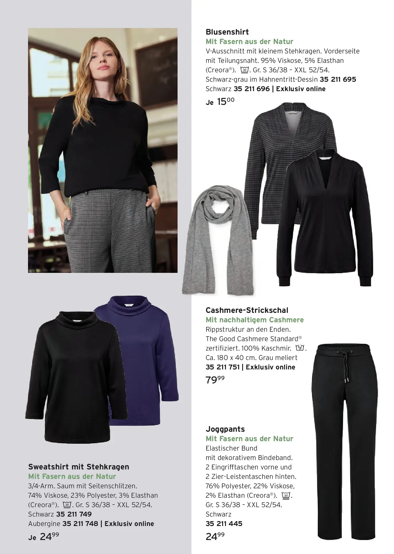 Tchibo - Tchibo: Winter Chic (ab 13.10.2025) zum Blättern | Seite: 14 | Produkte: Sweatshirt, Aubergine