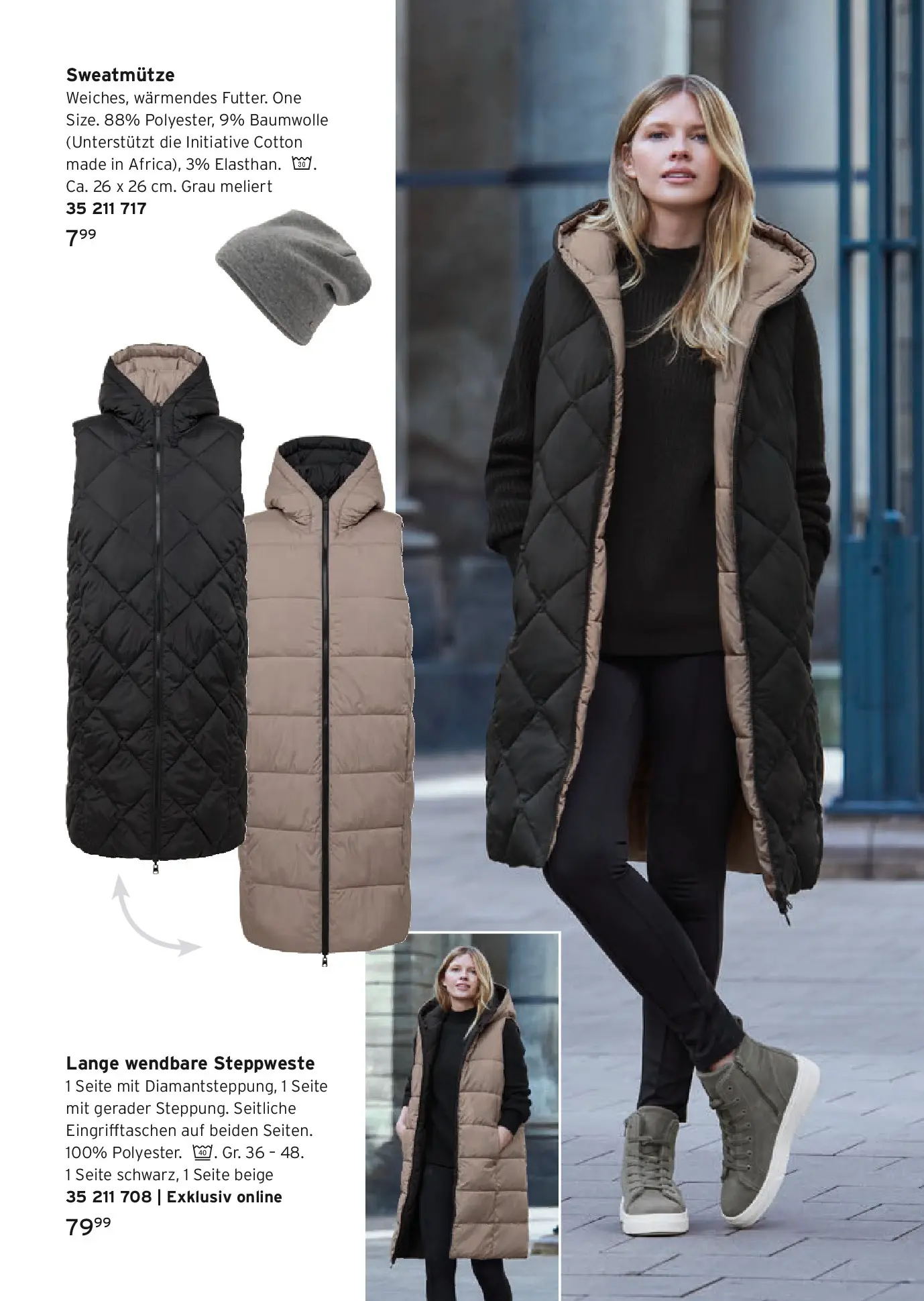 Tchibo - Tchibo: Winter Chic (ab 13.10.2025) zum Blättern | Seite: 24 | Produkte: Steppweste