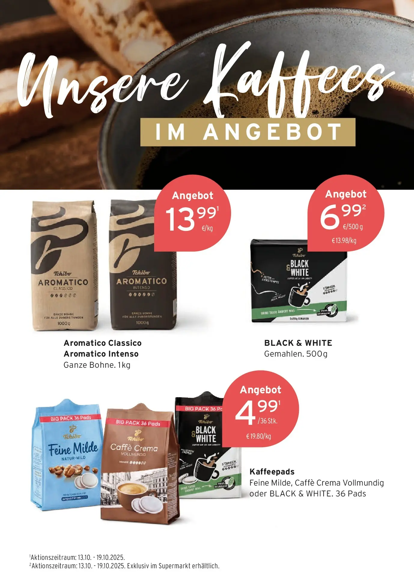 Tchibo - Tchibo: Winter Chic (ab 13.10.2025) zum Blättern | Seite: 26 | Produkte: Kaffeepads