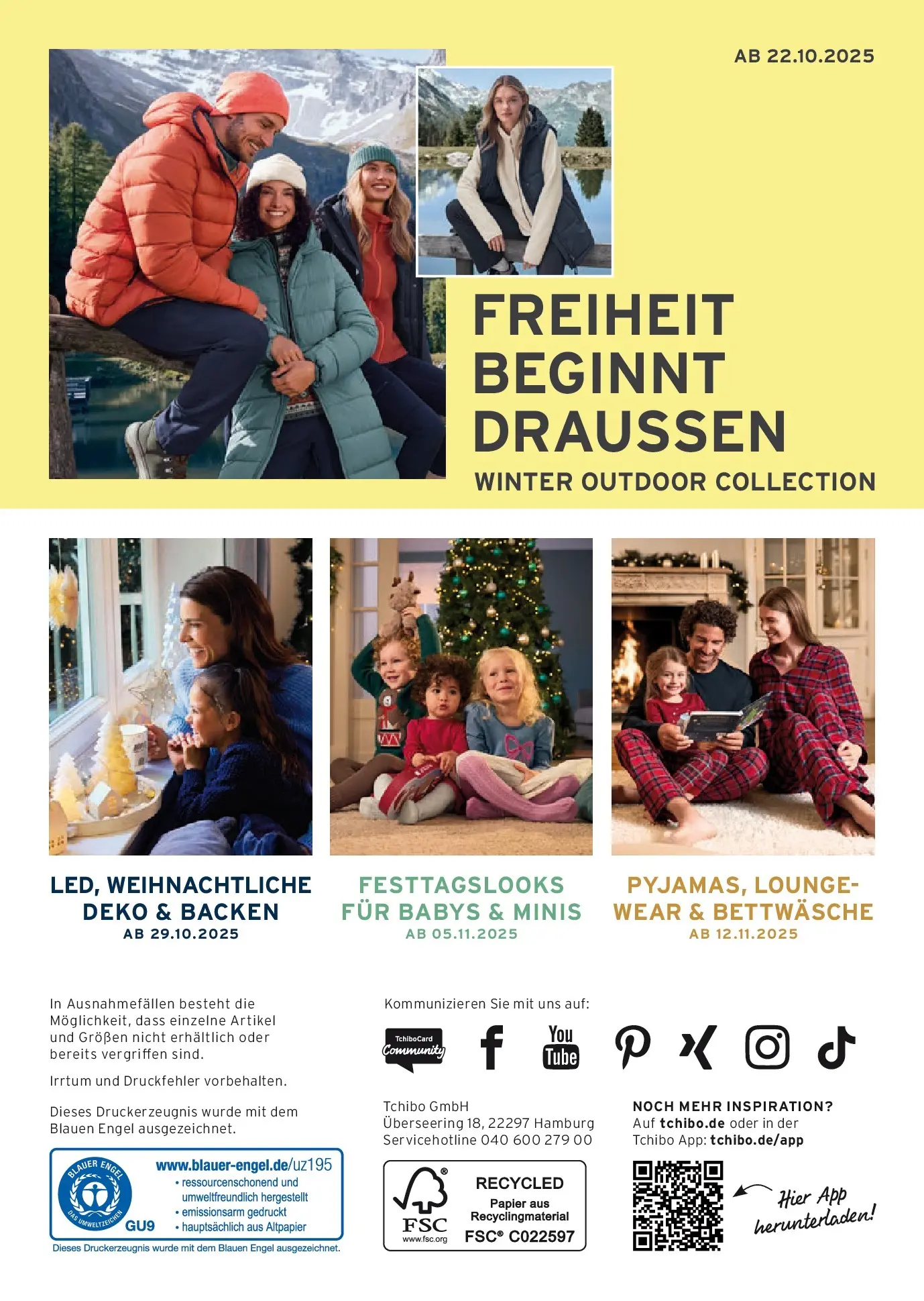 Tchibo - Tchibo: Winter Chic (ab 13.10.2025) zum Blättern | Seite: 36 | Produkte: Bettwäsche, Drucker
