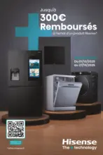 Hisense Jusqu'à 300€ remboursés