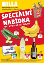 Billa Billa Speciální nabídka: vybrané prodejny – do 15.10.2025