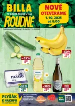 Billa Billa Speciál: Roudné – do 17.10.2025