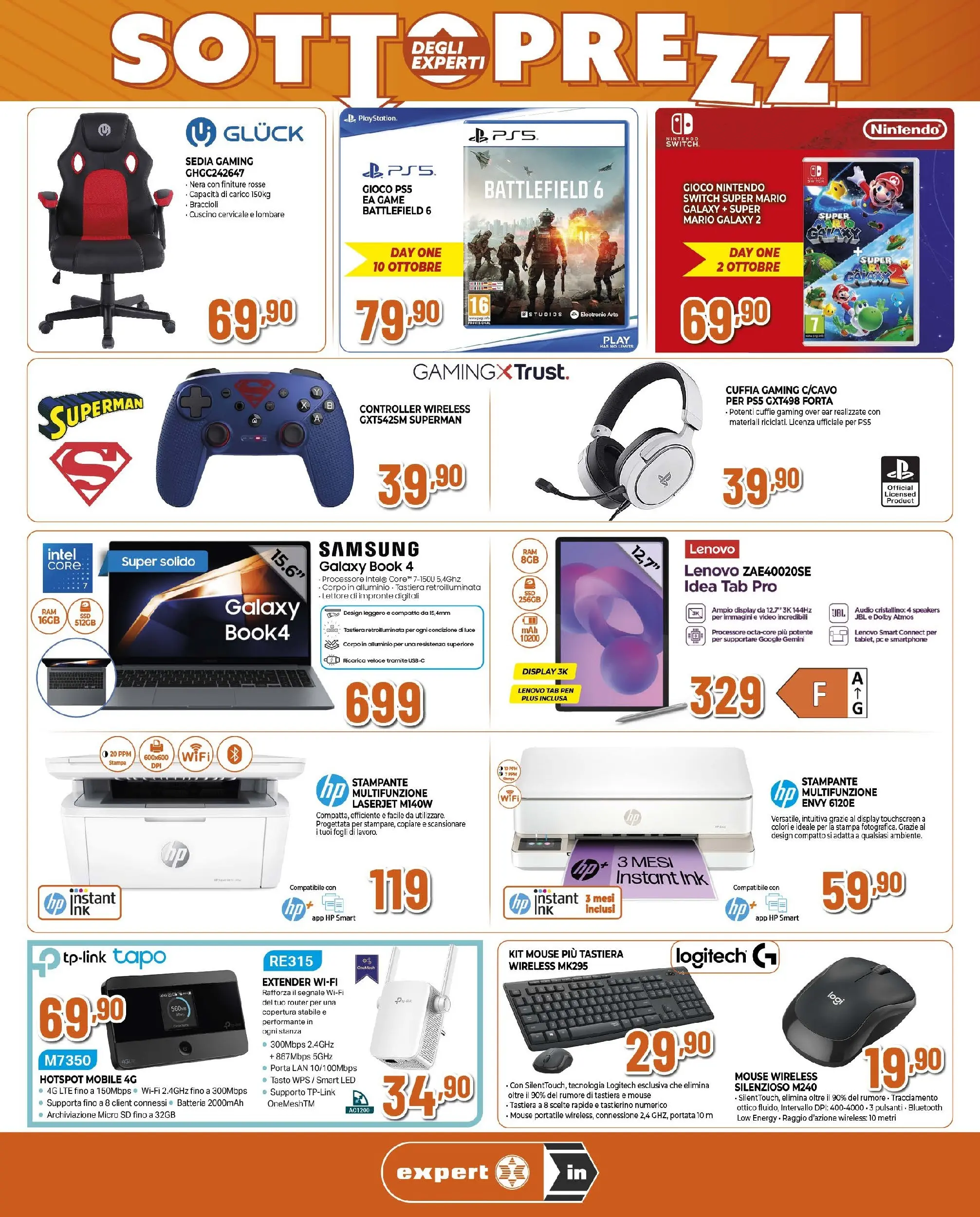Nuovo Scopri - Sottoprezzi dal 01/10/2025 > offerte anteprima 🛍️ | Pagina: 4 | Prodotti: Stampante, Audio, Playstation, Sedia