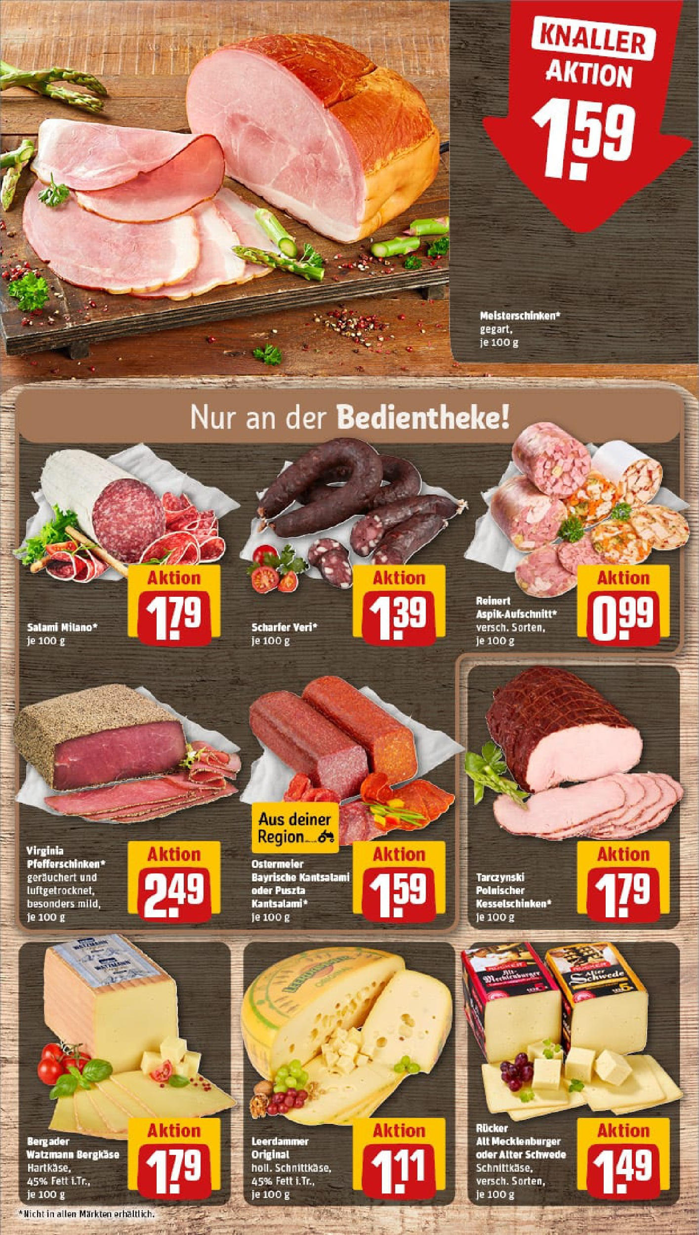 REWE Prospekt ab 06.10.2025 zum Blättern » Angebote | Seite: 9 | Produkte: Leerdammer, Salami