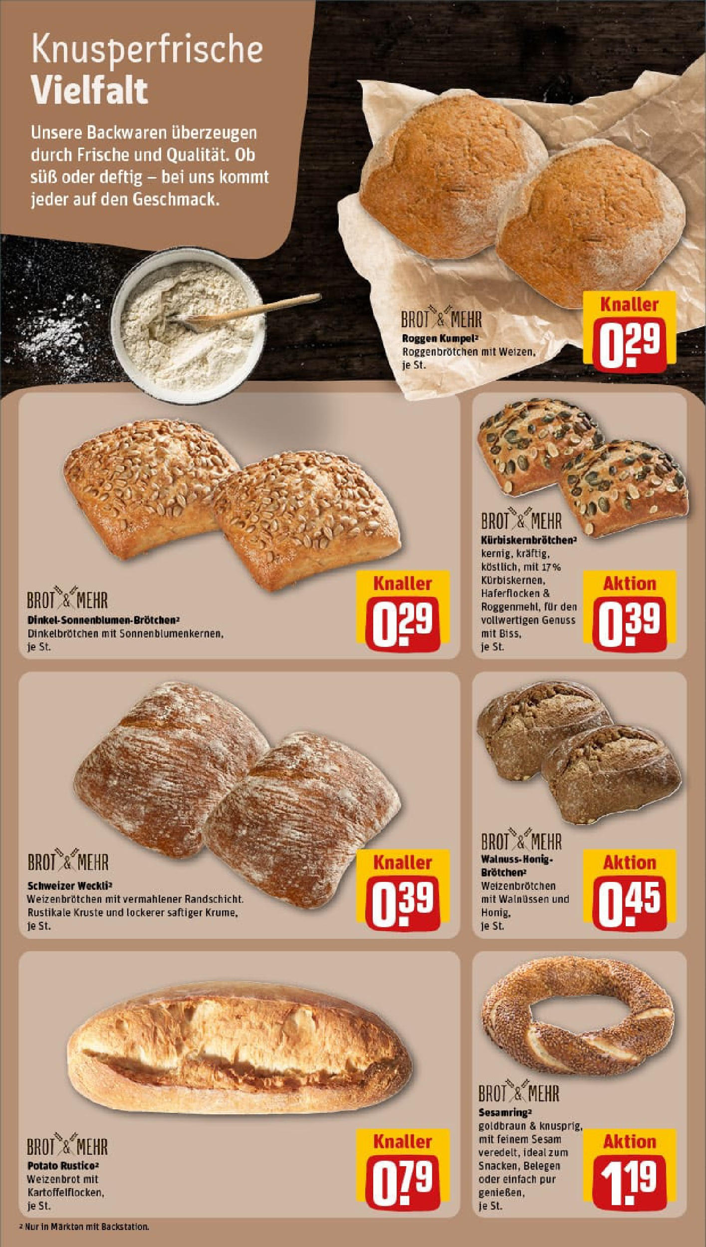 REWE Prospekt ab 06.10.2025 zum Blättern » Angebote | Seite: 15 | Produkte: Brot