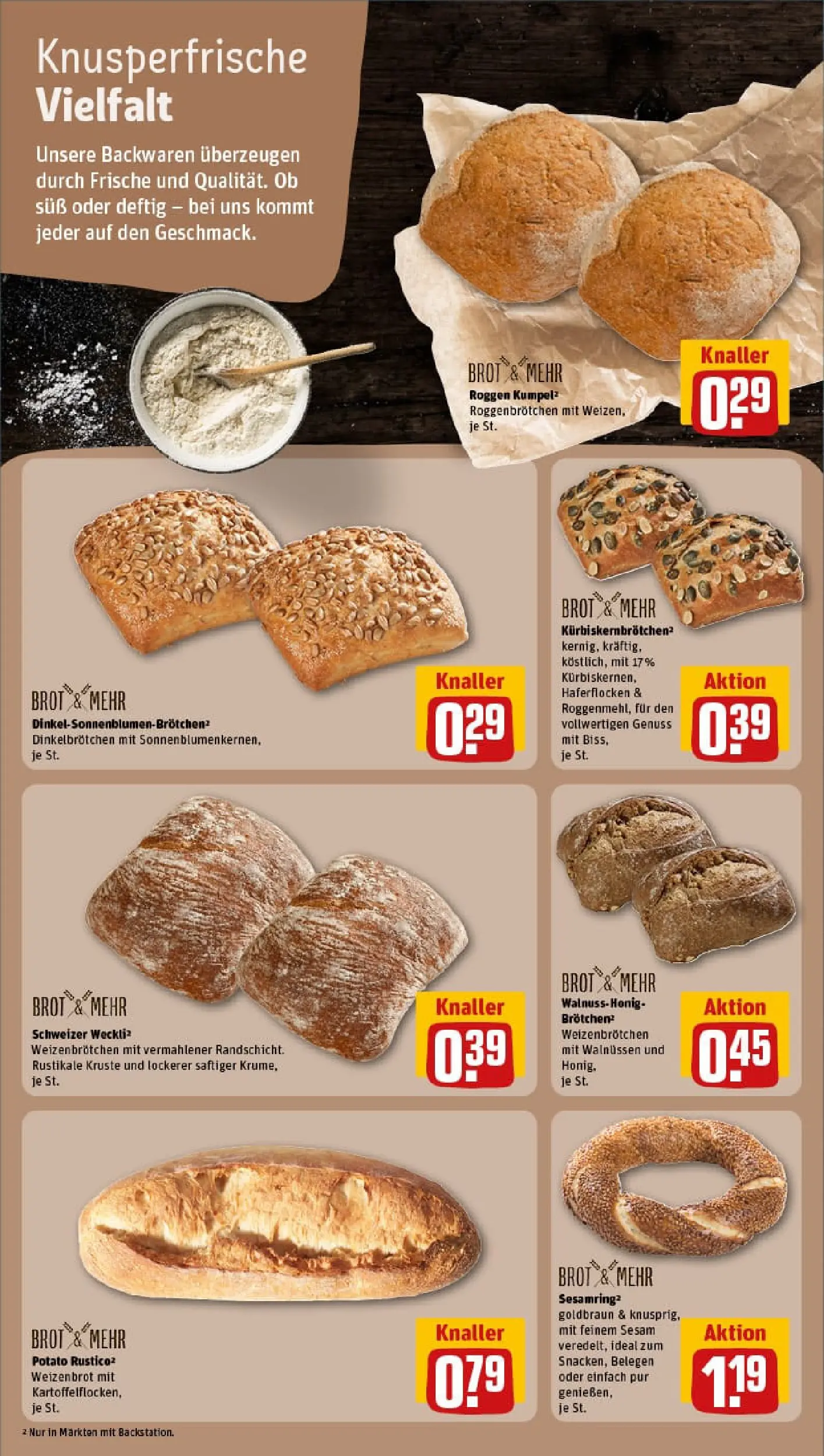 REWE Prospekt ab 06.10.2025 zum Blättern » Angebote | Seite: 15 | Produkte: Brot