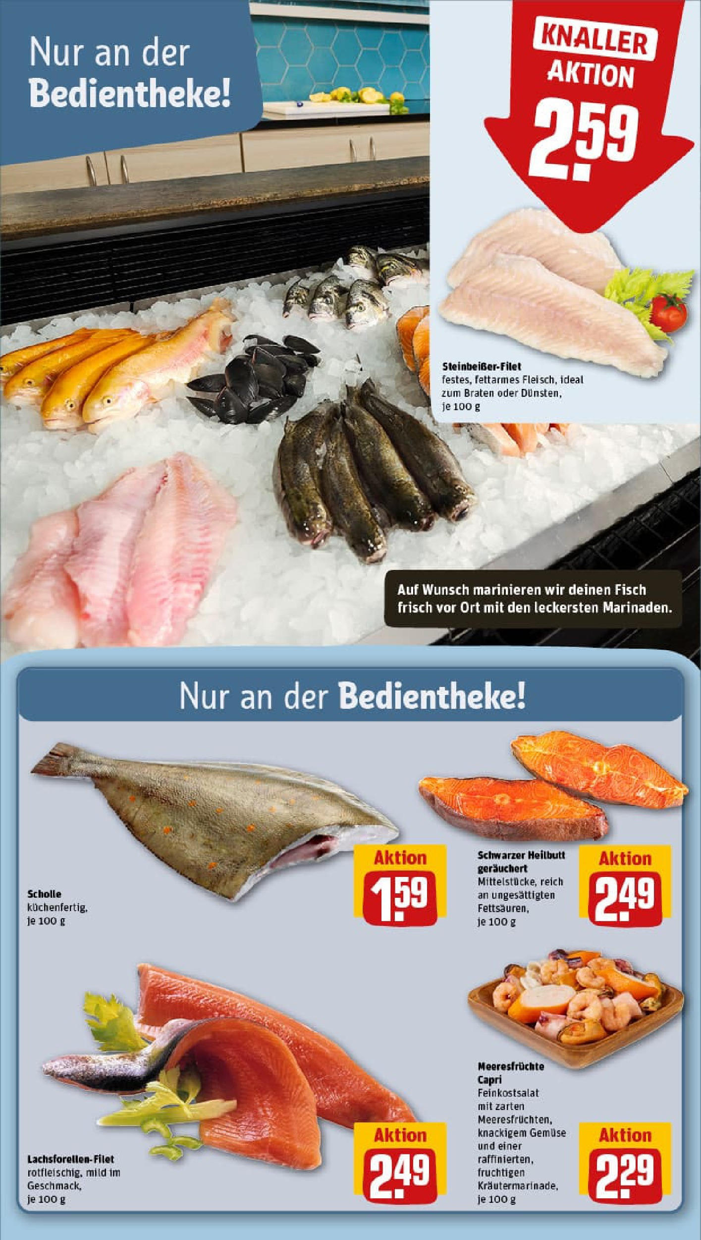 REWE Prospekt ab 06.10.2025 zum Blättern » Angebote | Seite: 31 | Produkte: Fisch, Gemüse, Meeresfrüchte