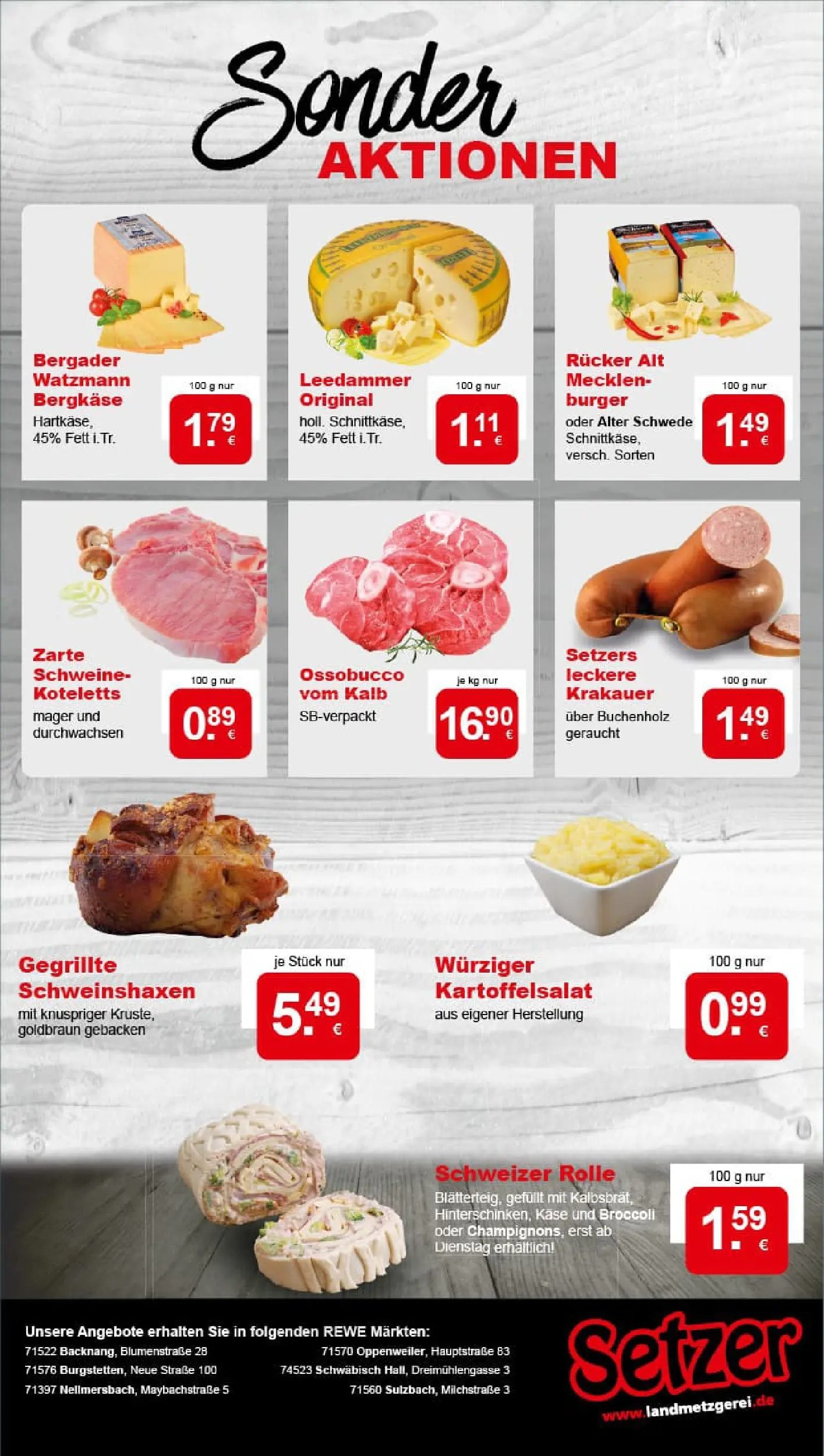 REWE Prospekt ab 06.10.2025 zum Blättern » Angebote | Seite: 9 | Produkte: Käse, Burger