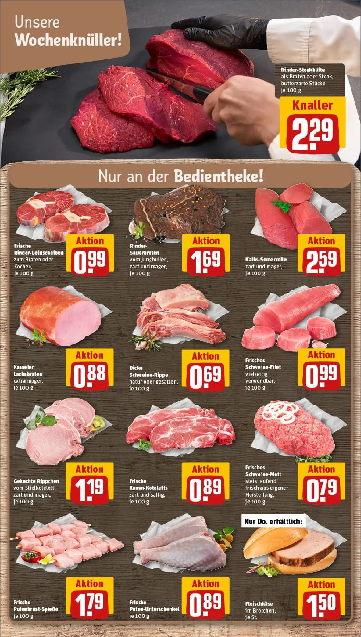REWE Prospekt ab 06.10.2025 zum Blättern » Angebote | Seite: 8 | Produkte: Schweinefilet