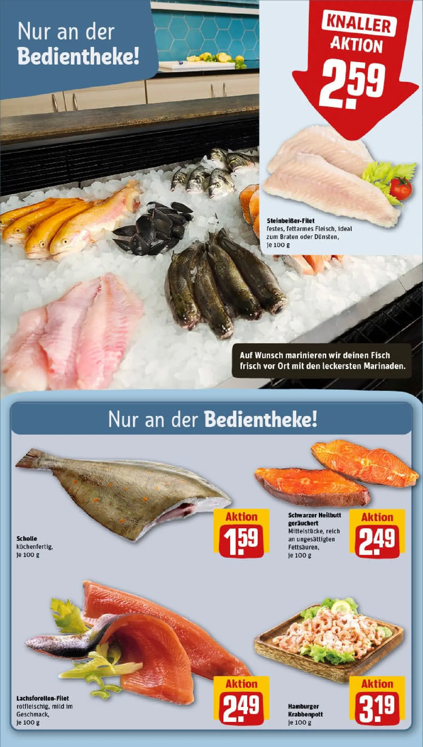 REWE Prospekt ab 06.10.2025 zum Blättern » Angebote | Seite: 31 | Produkte: Fisch