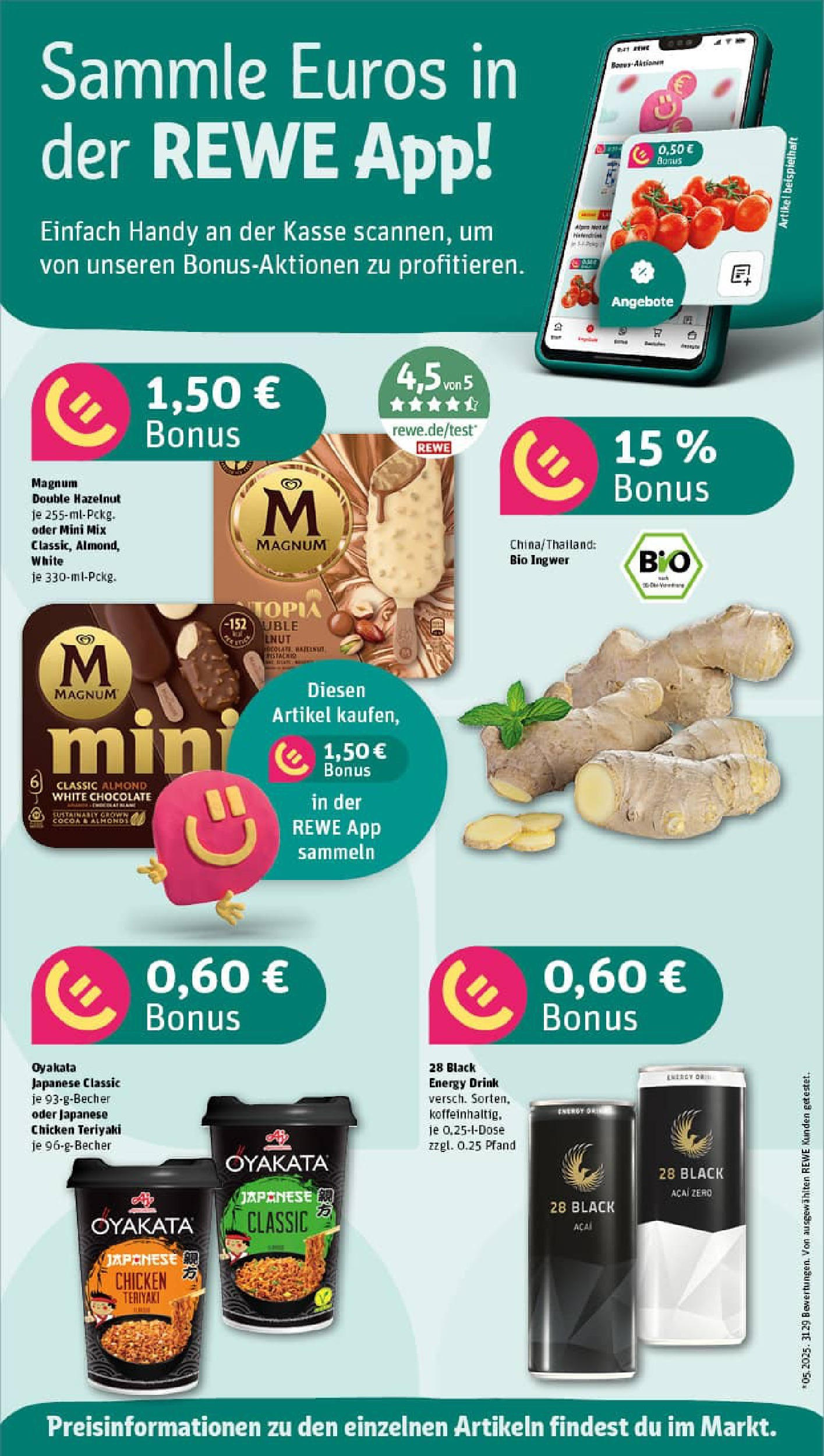 REWE Prospekt ab 06.10.2025 zum Blättern » Angebote | Seite: 2 | Produkte: Energy