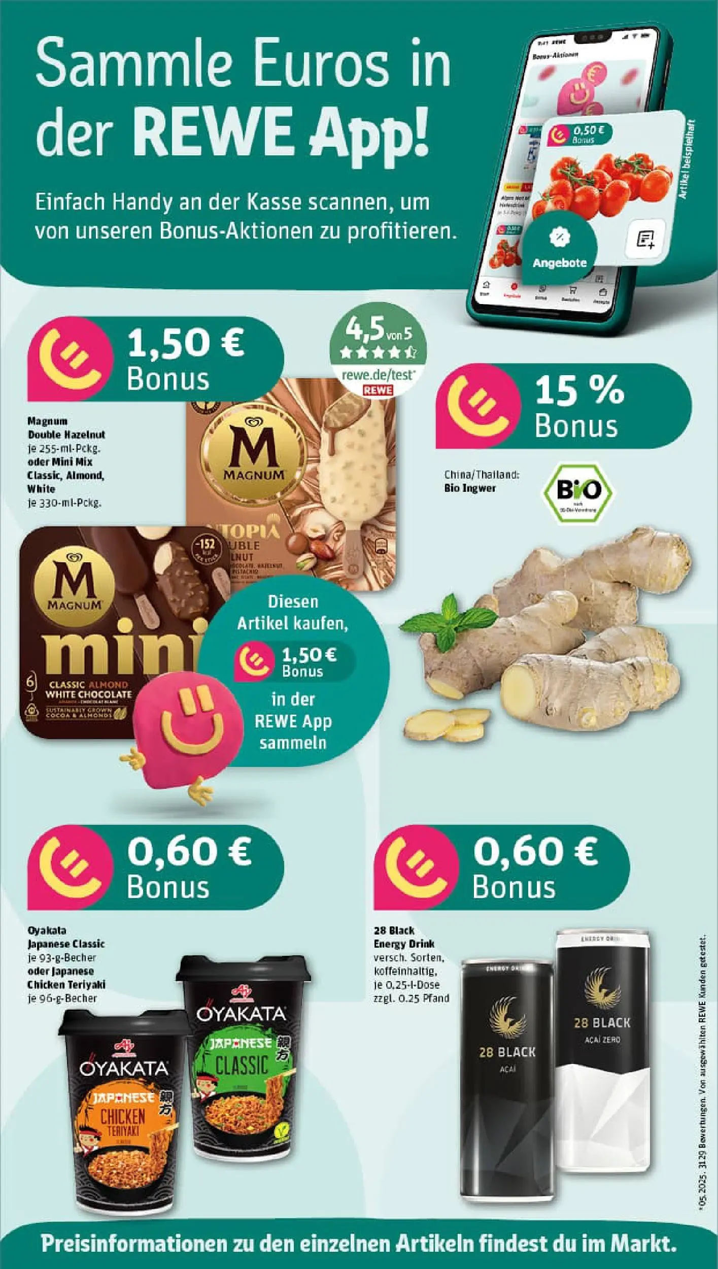 REWE Prospekt ab 06.10.2025 zum Blättern » Angebote | Seite: 2 | Produkte: Energy