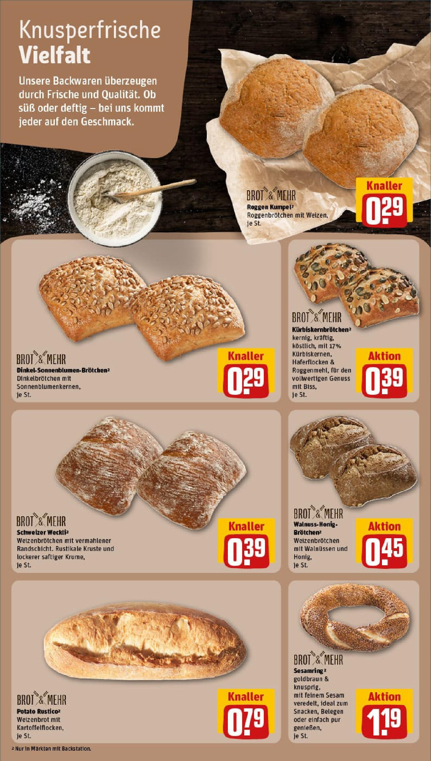 REWE Prospekt ab 06.10.2025 zum Blättern » Angebote | Seite: 9 | Produkte: Brot