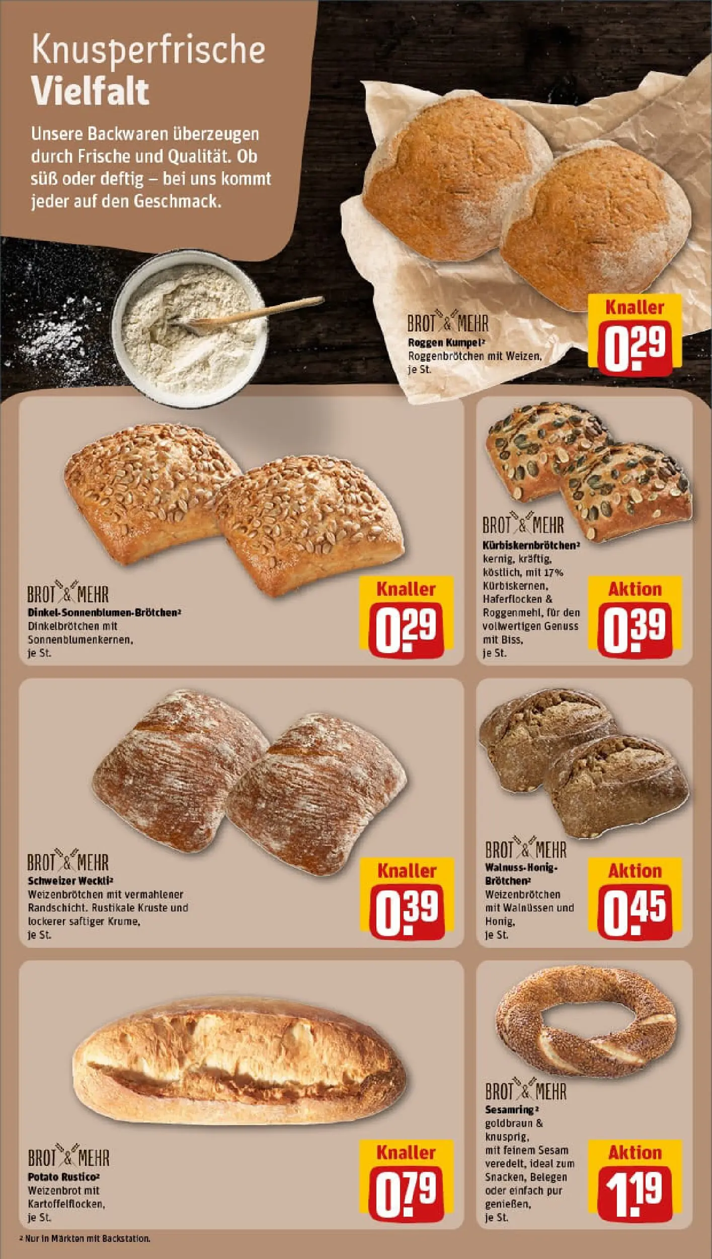 REWE Prospekt ab 06.10.2025 zum Blättern » Angebote | Seite: 9 | Produkte: Brot
