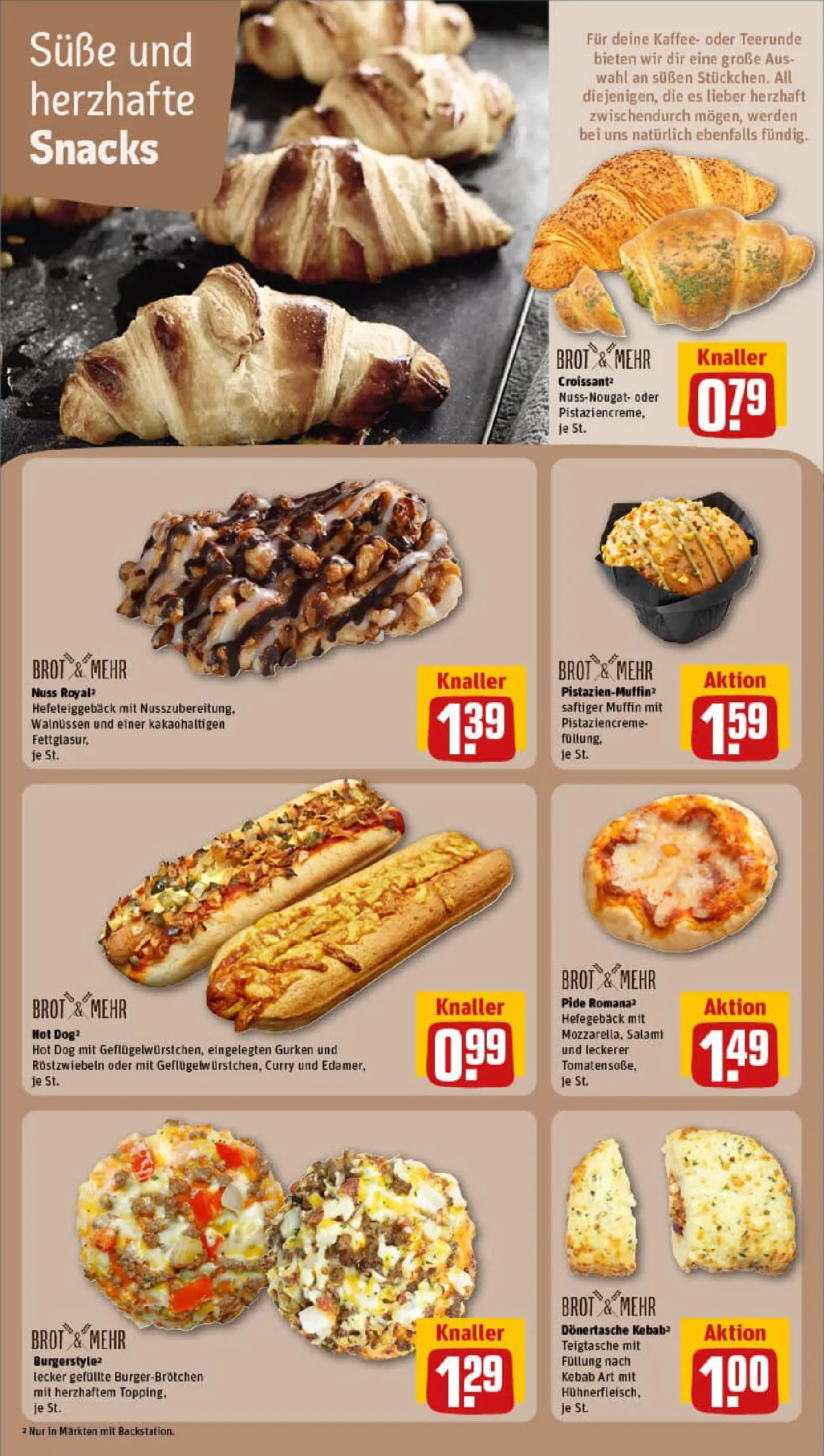 REWE Prospekt ab 06.10.2025 zum Blättern » Angebote | Seite: 10 | Produkte: Kaffee, Burger, Burger bun, Gurken
