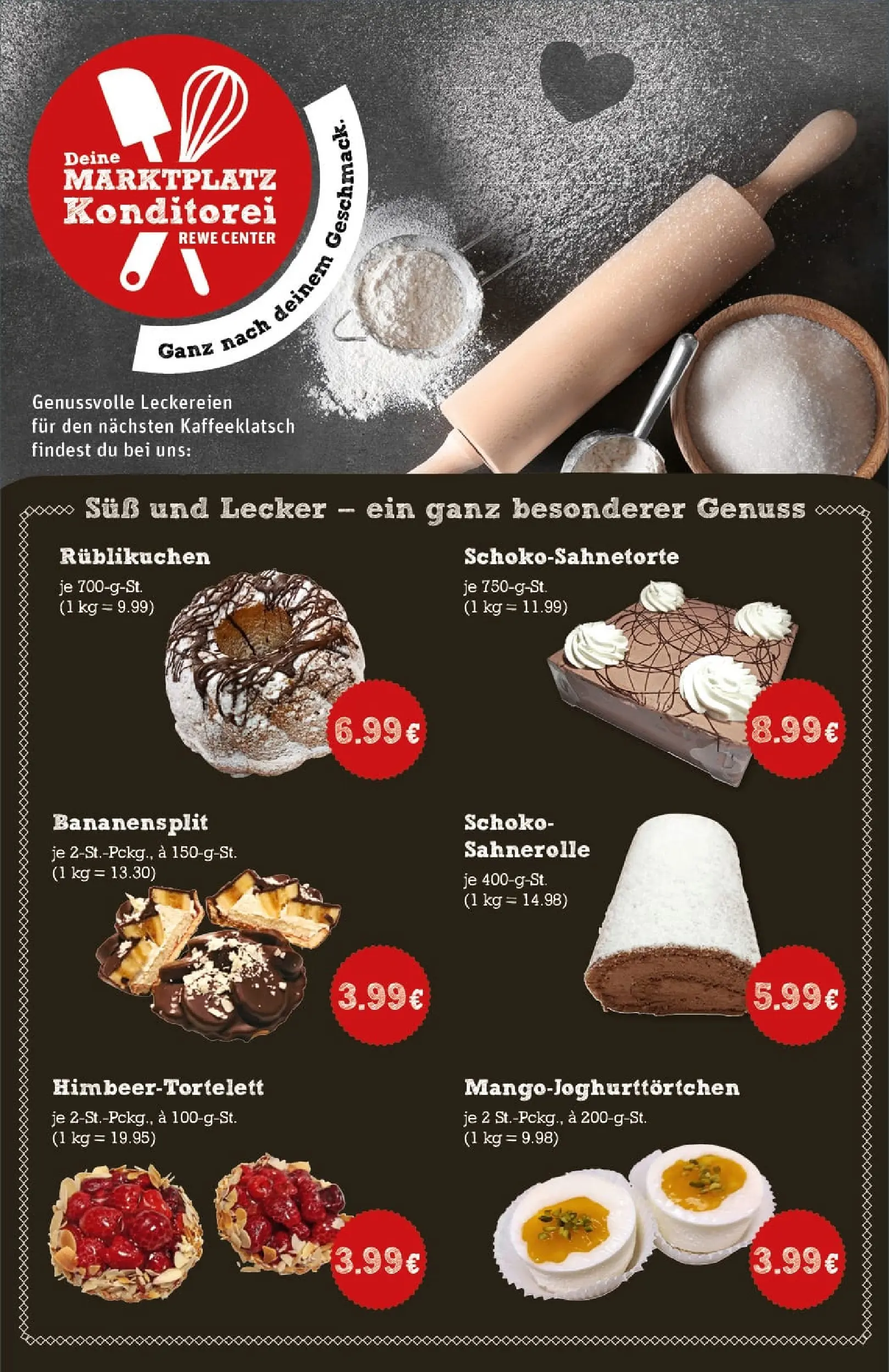 REWE Prospekt ab 17.11.2025 zum Blättern » Angebote | Seite: 18 | Produkte: Burger, Gyros, Pizza, Salat