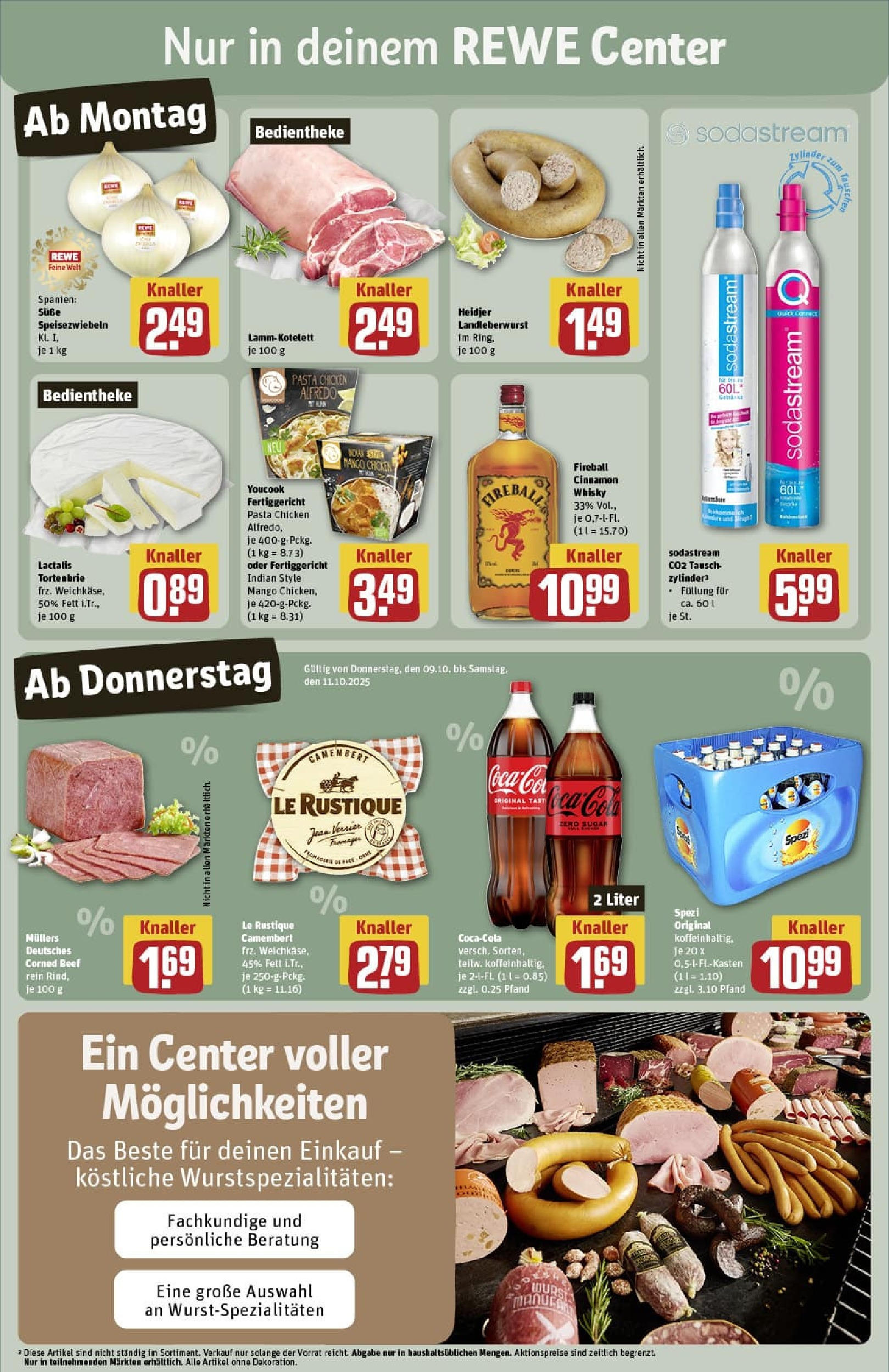 REWE Prospekt ab 06.10.2025 zum Blättern » Angebote | Seite: 5 | Produkte: Youcook, Coca cola, Mango, Sodastream