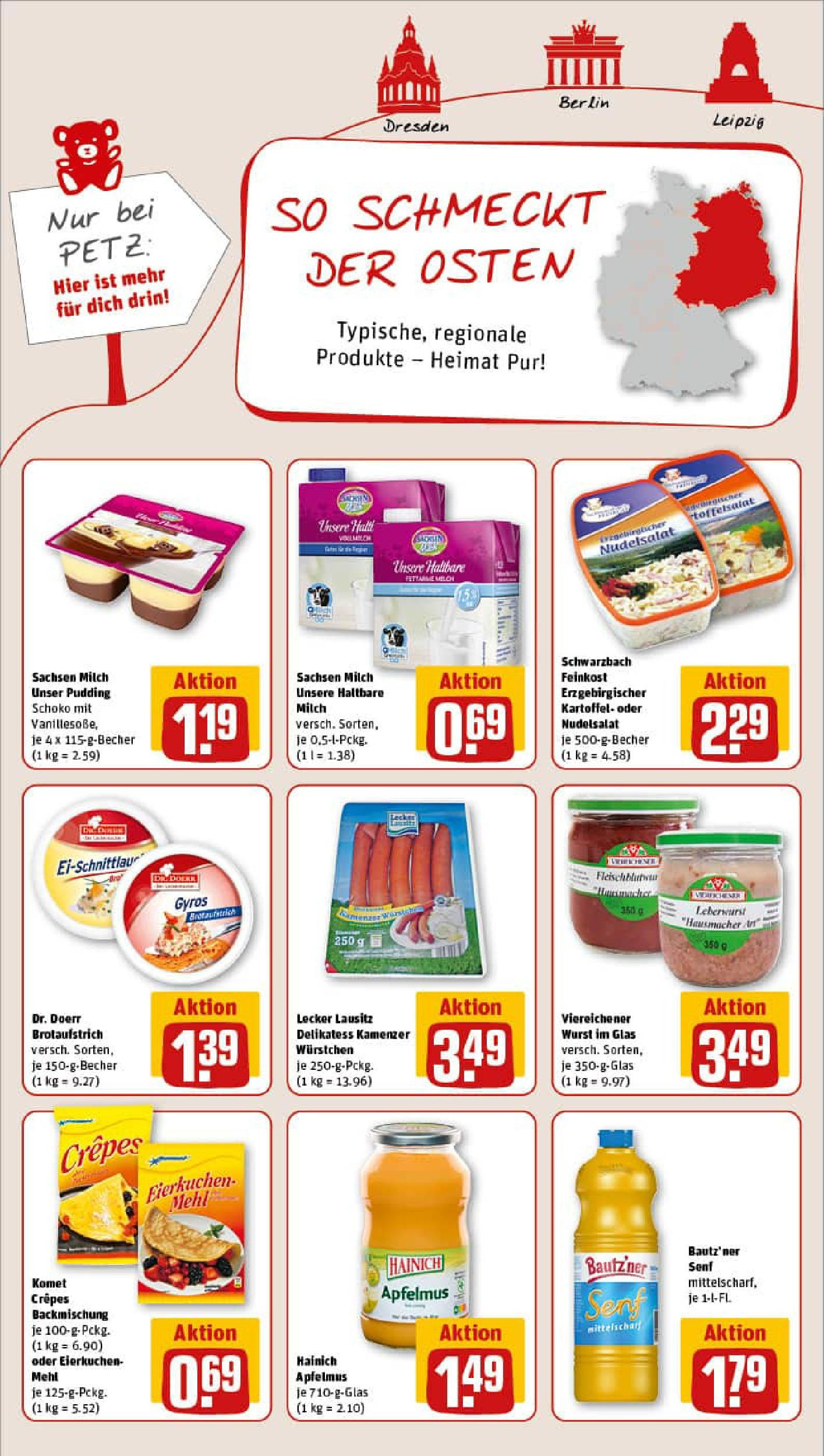 REWE Prospekt ab 06.10.2025 zum Blättern » Angebote | Seite: 10 | Produkte: Milch, Haltbare milch, Pudding, Apple