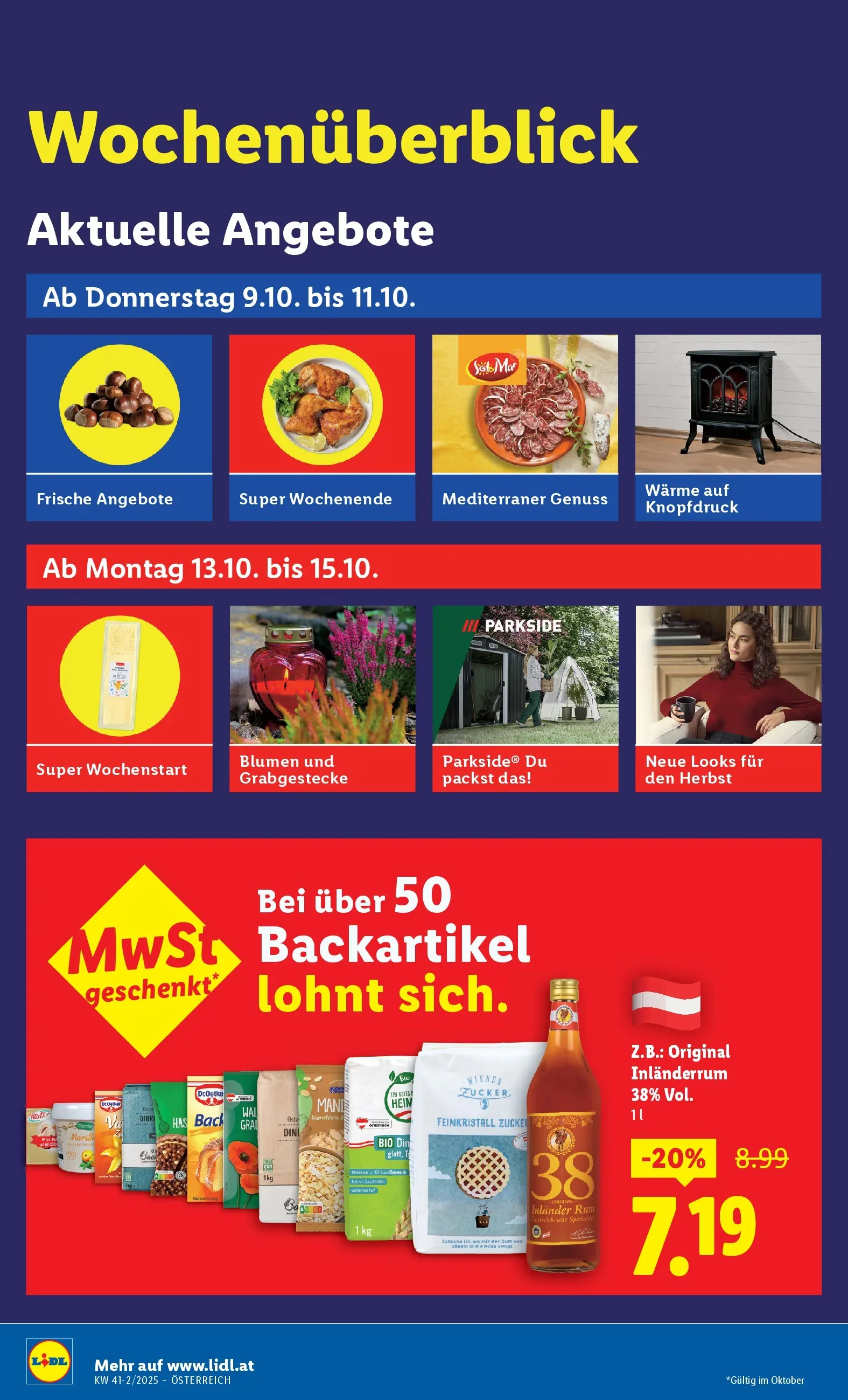 Lidl - Wien, Langenzersdorf, Zwettl ab 09.10.2025 - Angebote ab donnerstag | Seite: 2 | Produkte: Zucker