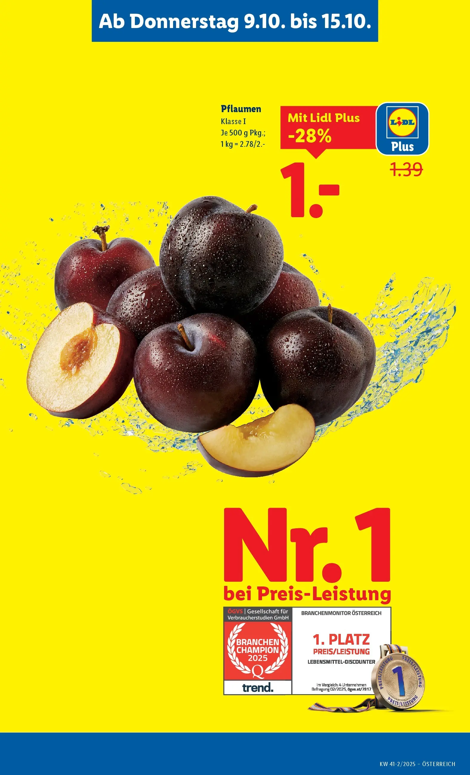 Lidl - Wien, Langenzersdorf, Zwettl ab 09.10.2025 - Angebote ab donnerstag | Seite: 5