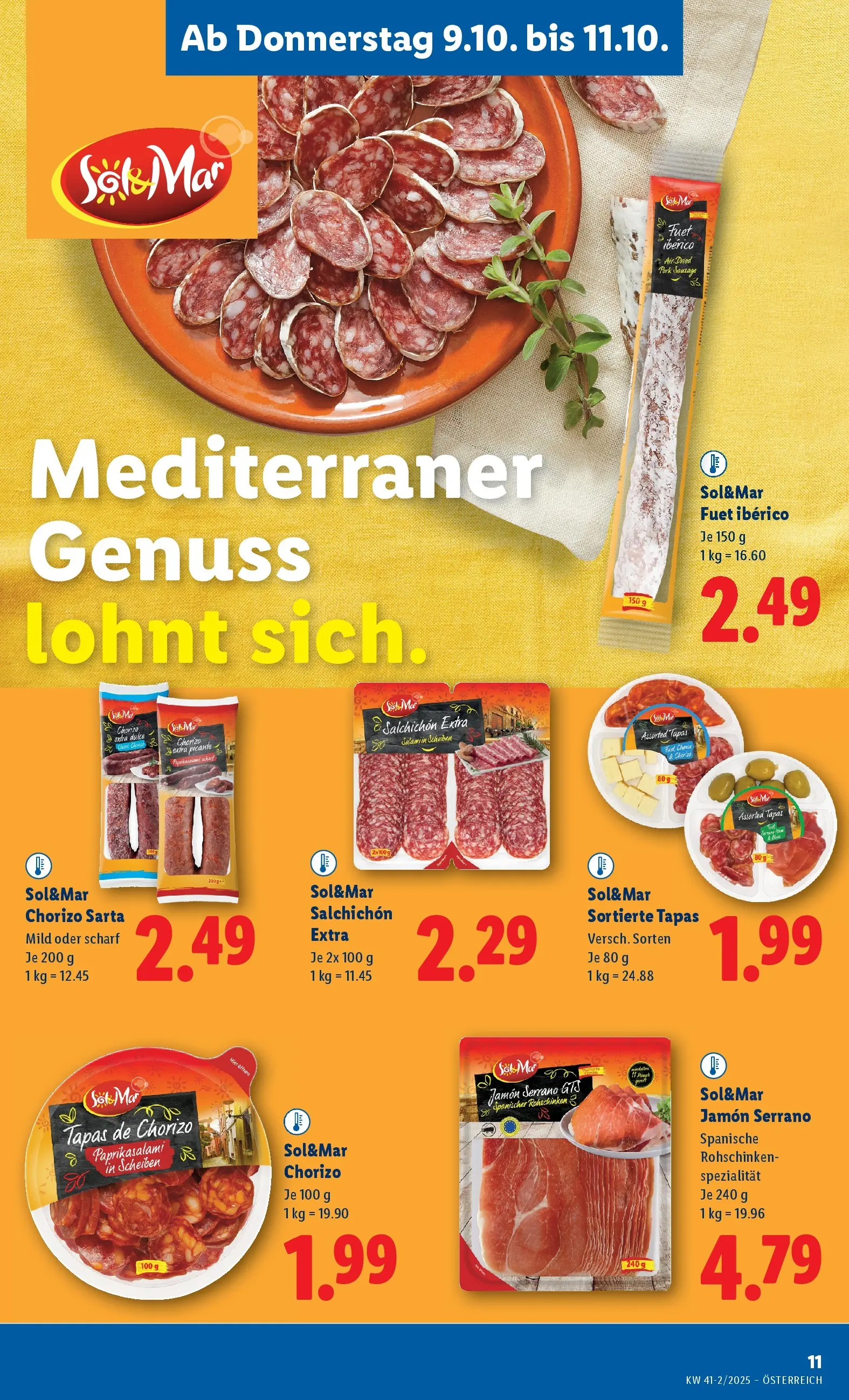 Lidl - Wien, Langenzersdorf, Zwettl ab 09.10.2025 - Angebote ab donnerstag | Seite: 15