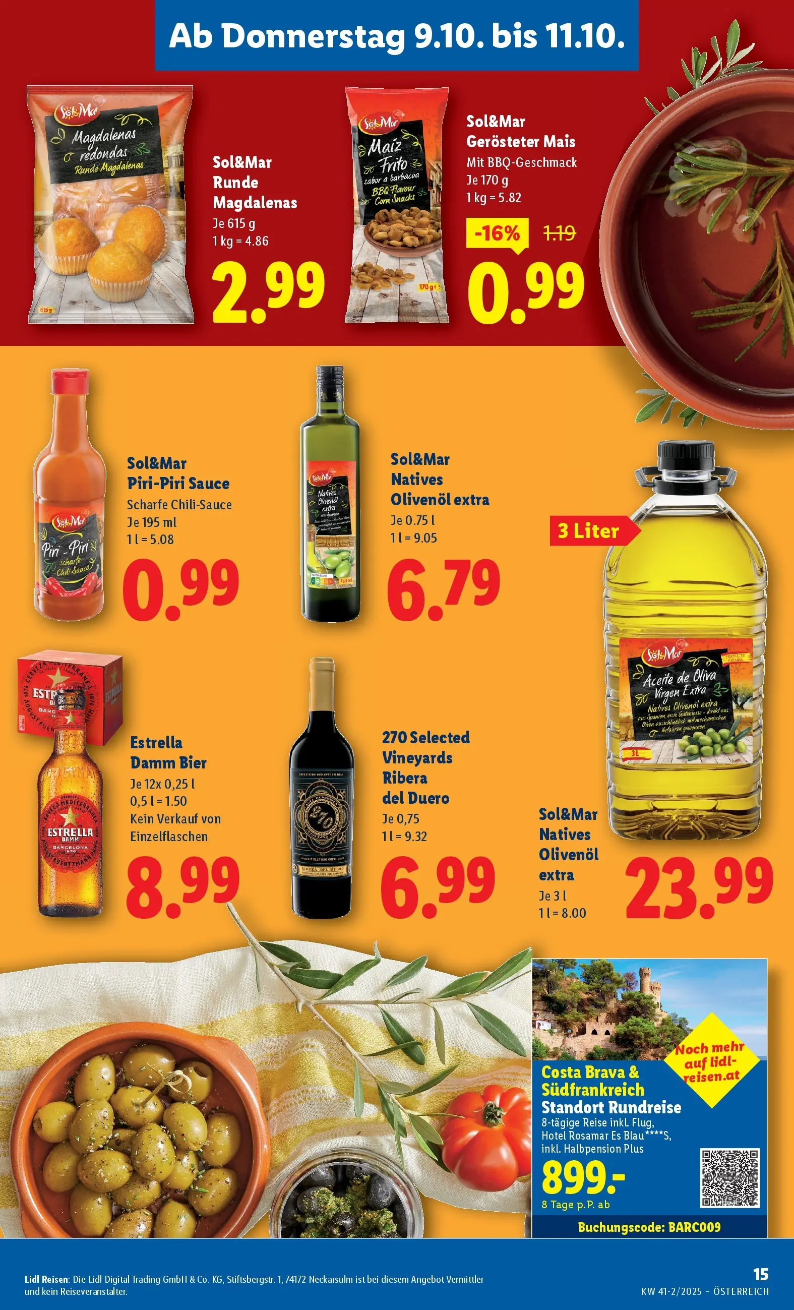 Lidl - Wien, Langenzersdorf, Zwettl ab 09.10.2025 - Angebote ab donnerstag | Seite: 19 | Produkte: Bier