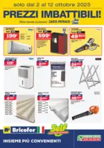 Bricofer Prezzi Imbattibili! - al 12.10.2025