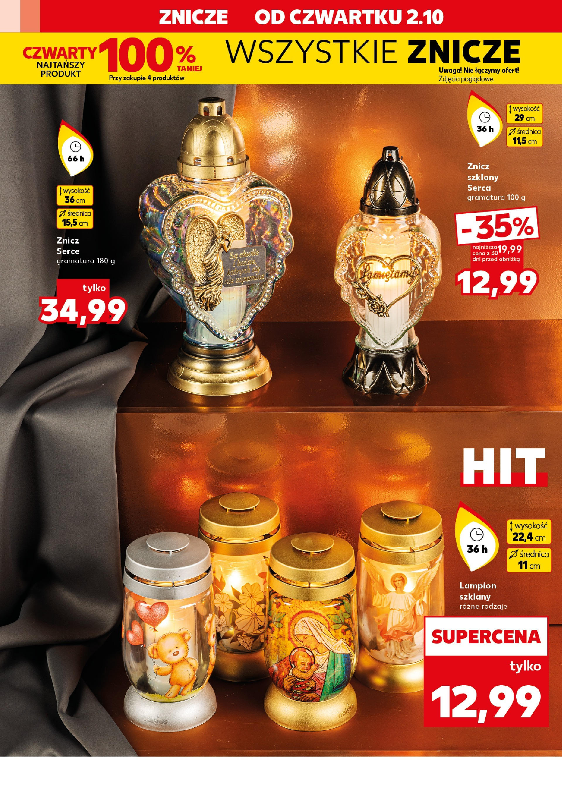 Kaufland gazetka - Znicze od 02.10.2025 - od jutra PDF | Strona: 8 | Produkty: Znicze