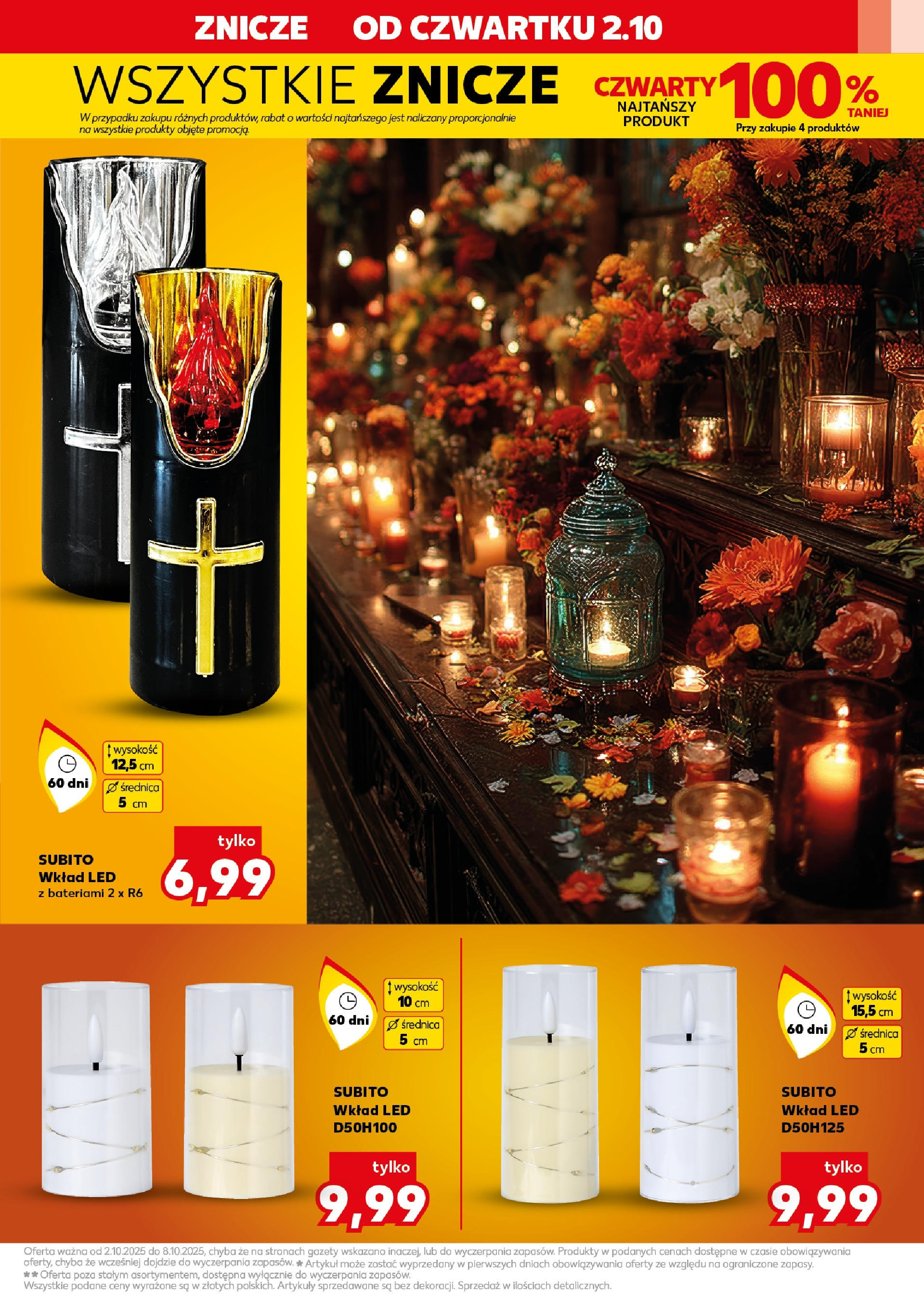 Kaufland gazetka - Znicze od 02.10.2025 - od jutra PDF | Strona: 13 | Produkty: Znicze