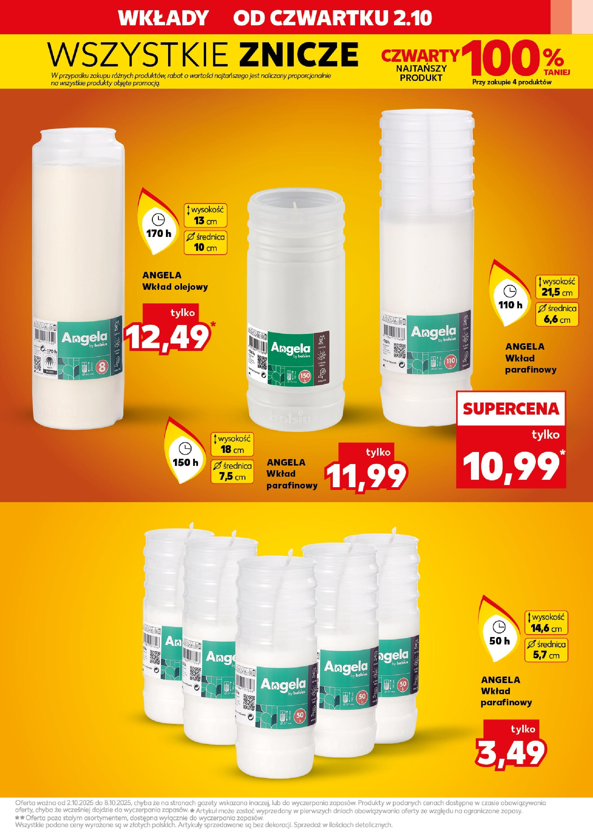 Kaufland gazetka - Znicze od 02.10.2025 - od jutra PDF | Strona: 17 | Produkty: Znicze