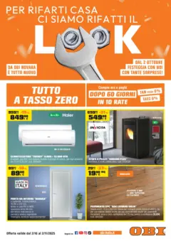 Anteprima del volantino OBI Power Days Novara catalogo valido a partire dal 02.10.2025