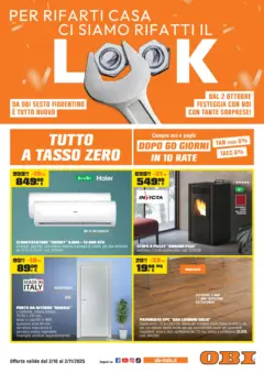 Anteprima del volantino OBI Power Days Sesto Fiorentino catalogo valido a partire dal 02.10.2025