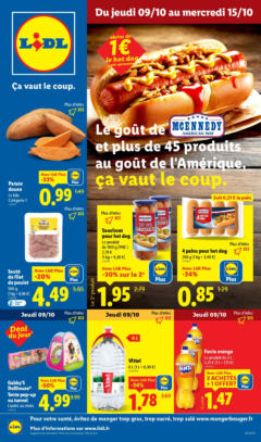 LIDL - Prévisualisation de LIDL - Tout l'esprit de l'Amérique vous attend avec la gamme McEnnedy chez Lidl valide à partir de 08.10.2025