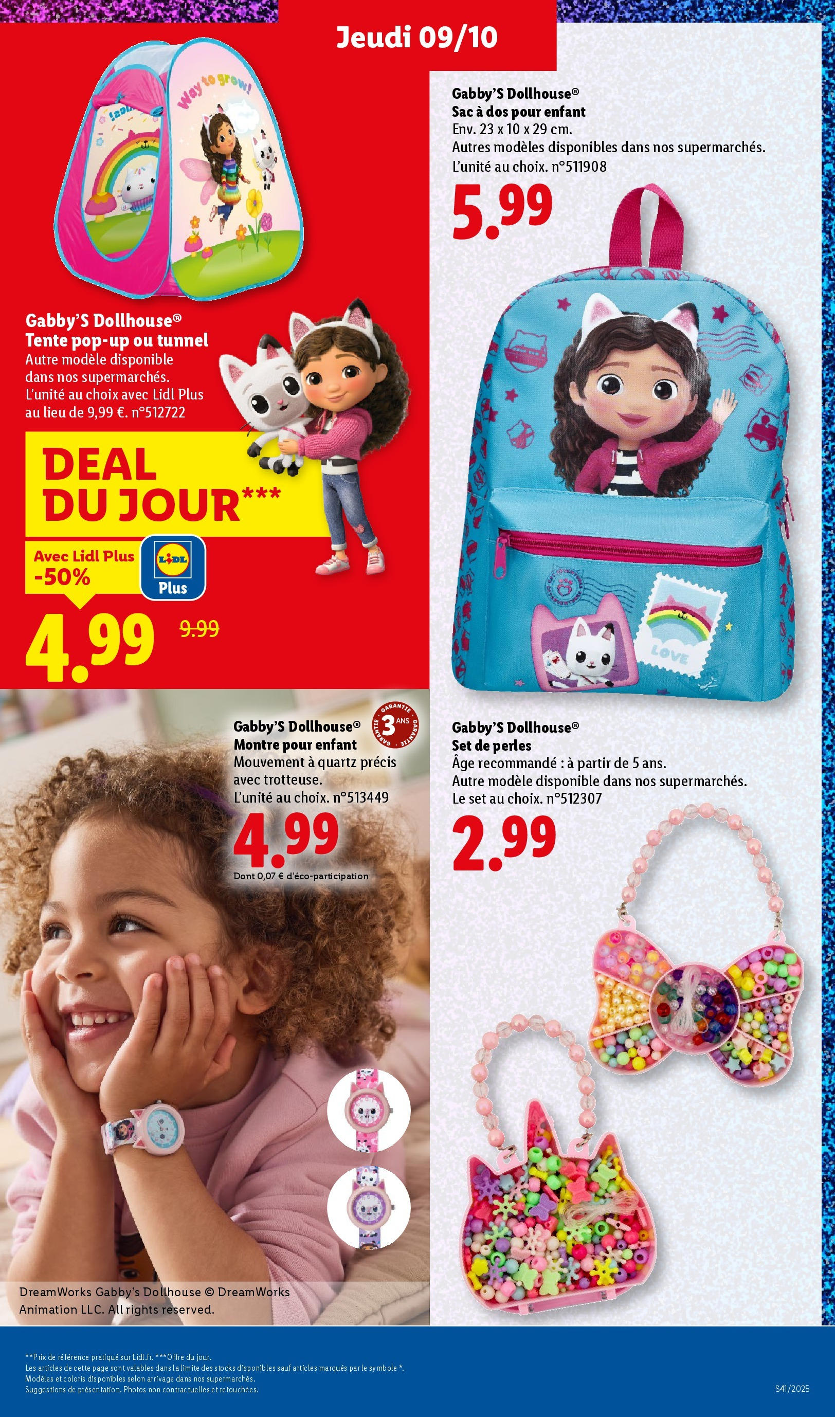 Catalogue LIDL du 08/10/2025 | Promo prospectus en ligne | Page: 35 | Produits: Montre, Sac, Tente, Sac à dos