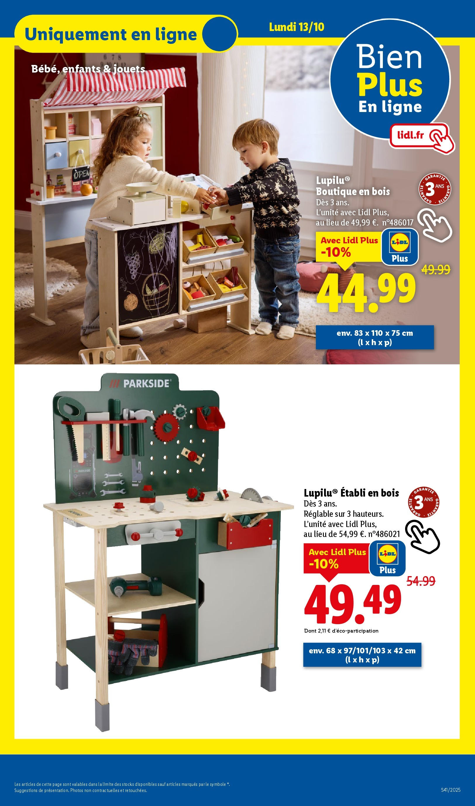 Catalogue LIDL du 08/10/2025 | Promo prospectus en ligne | Page: 51 | Produits: Jouets