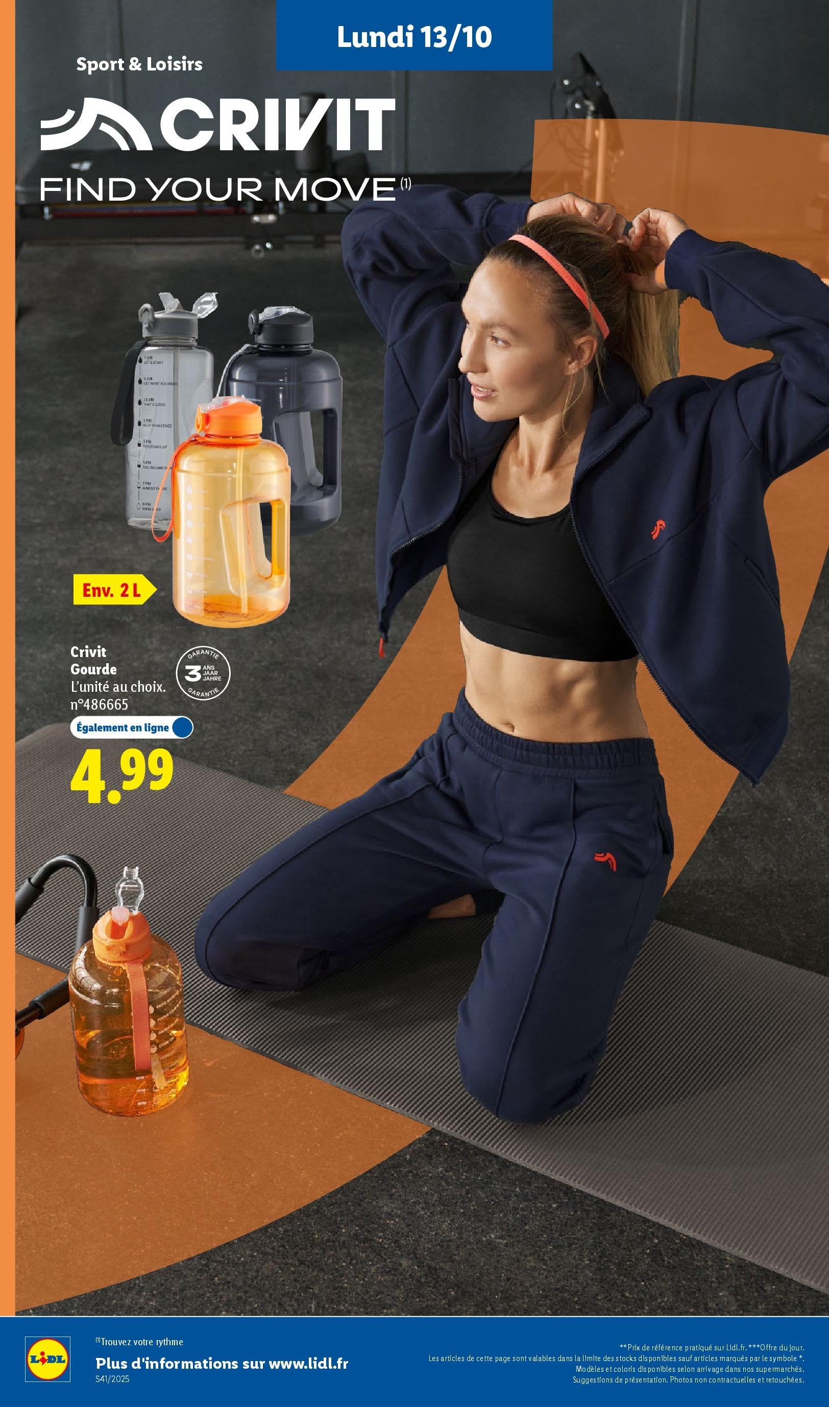 Catalogue LIDL du 08/10/2025 | Promo prospectus en ligne | Page: 58 | Produits: Gourde