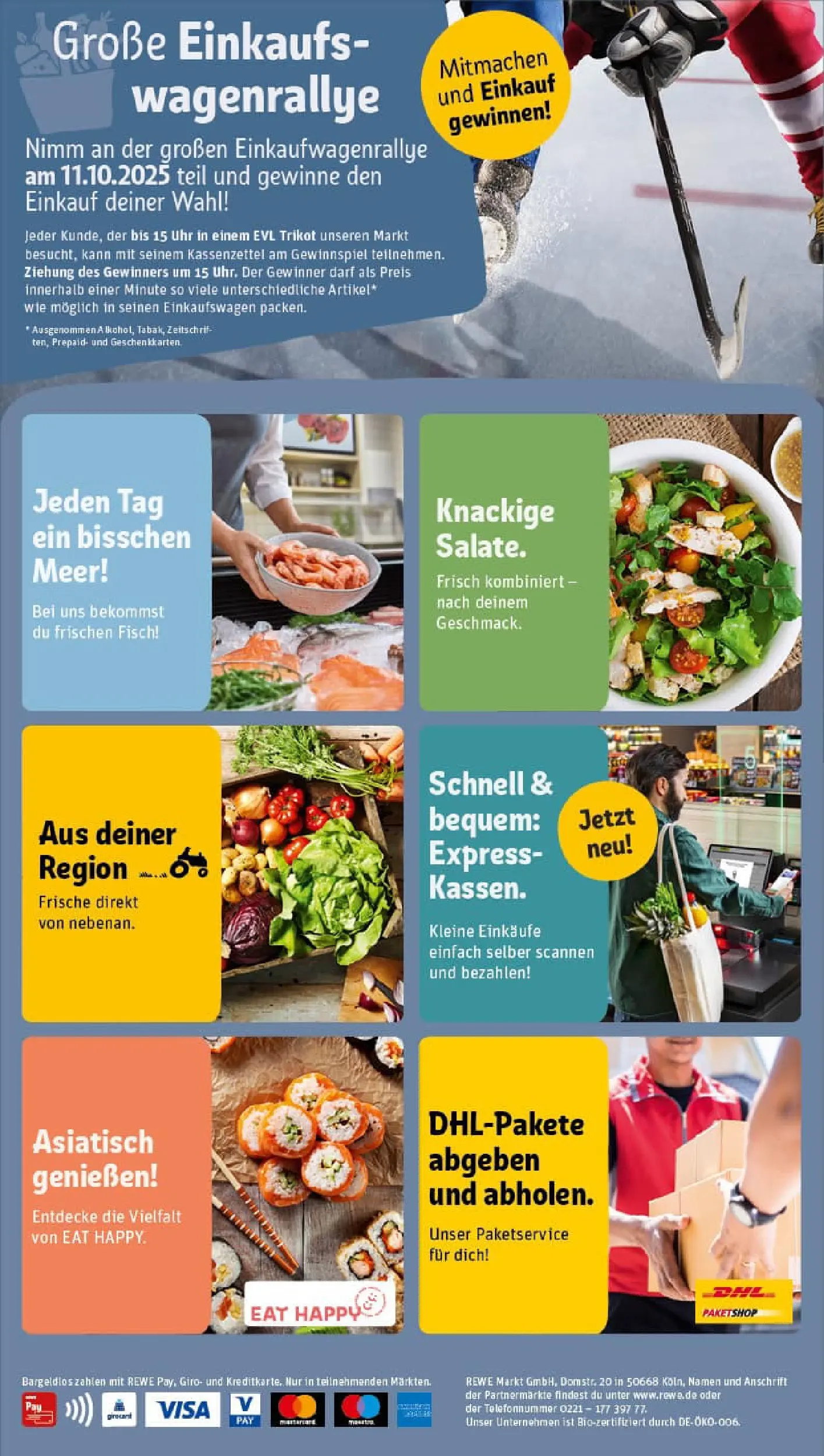 REWE Prospekt ab 06.10.2025 zum Blättern » Angebote | Seite: 2 | Produkte: Fisch, Uhr