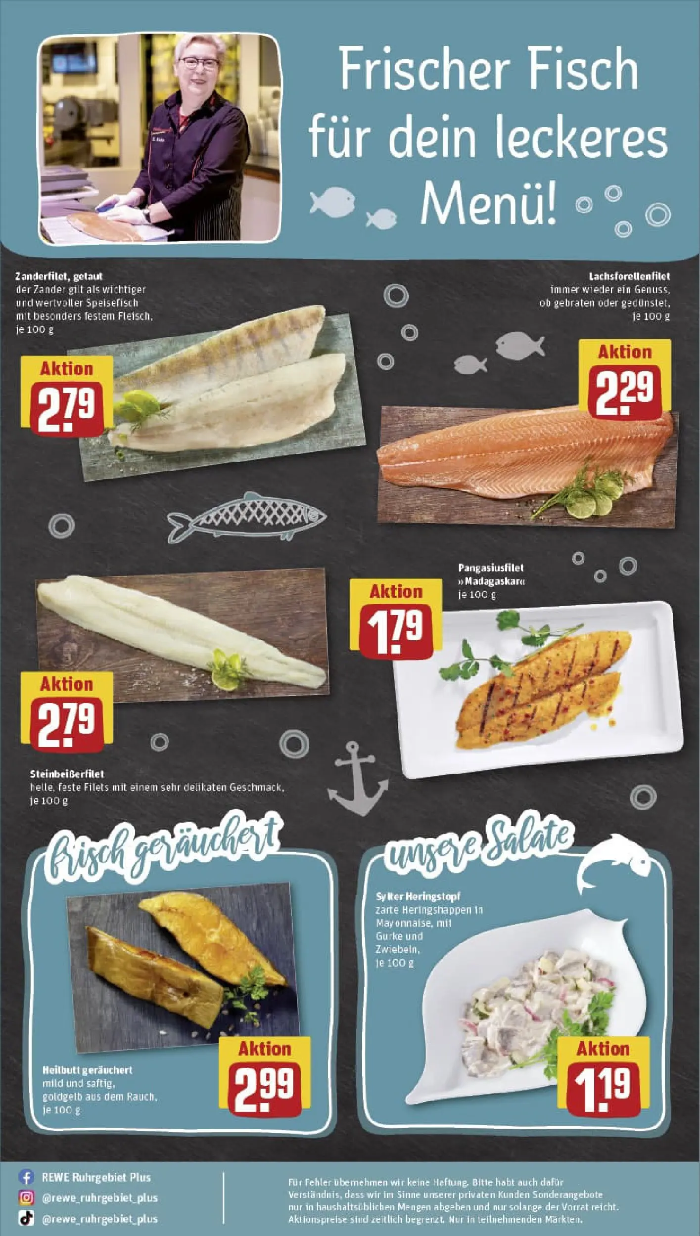 REWE Prospekt ab 06.10.2025 zum Blättern » Angebote | Seite: 29 | Produkte: Fisch, Zwiebeln, Fleisch