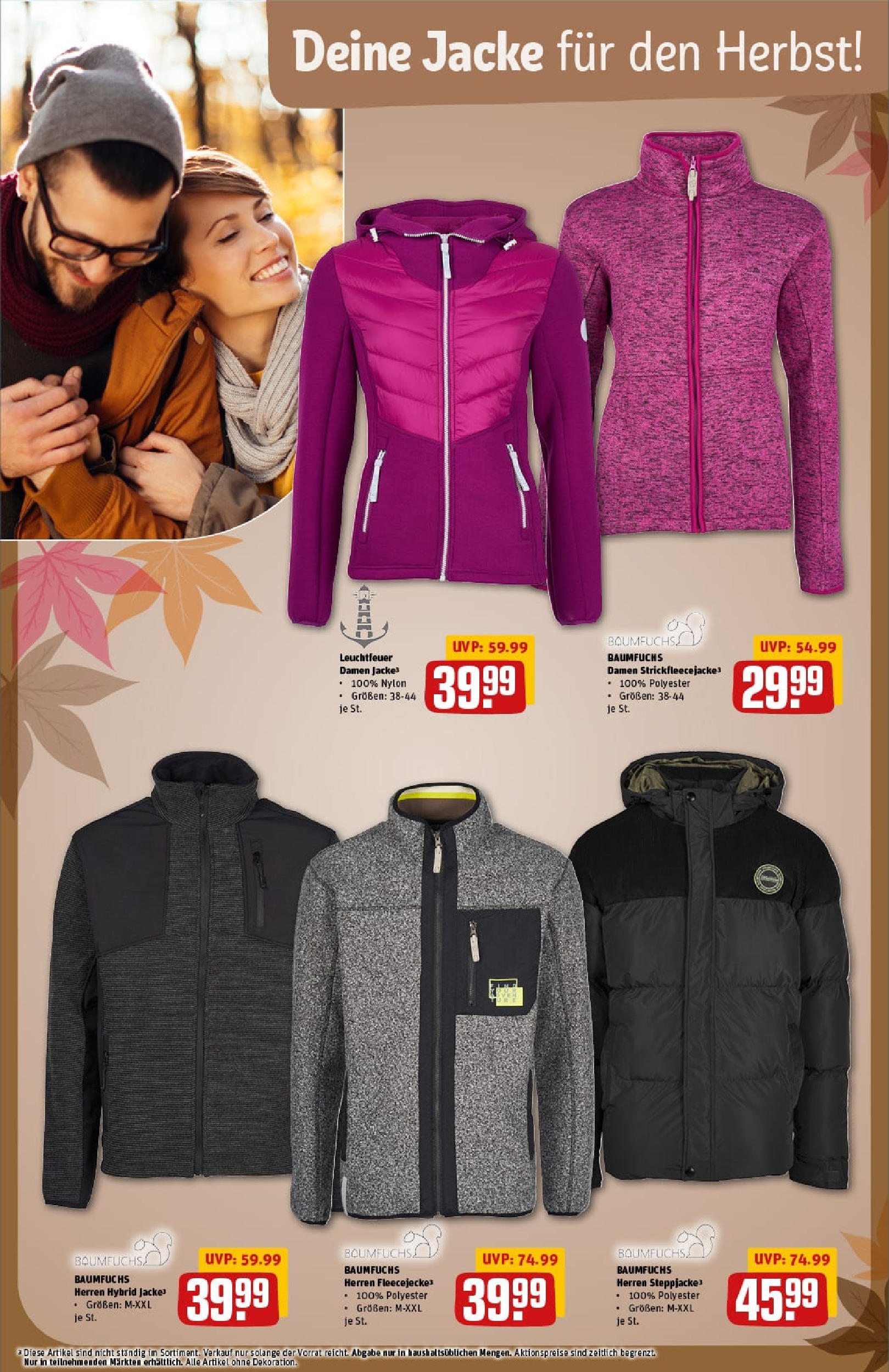 REWE Prospekt ab 06.10.2025 zum Blättern » Angebote | Seite: 35 | Produkte: Steppjacke, Jacke