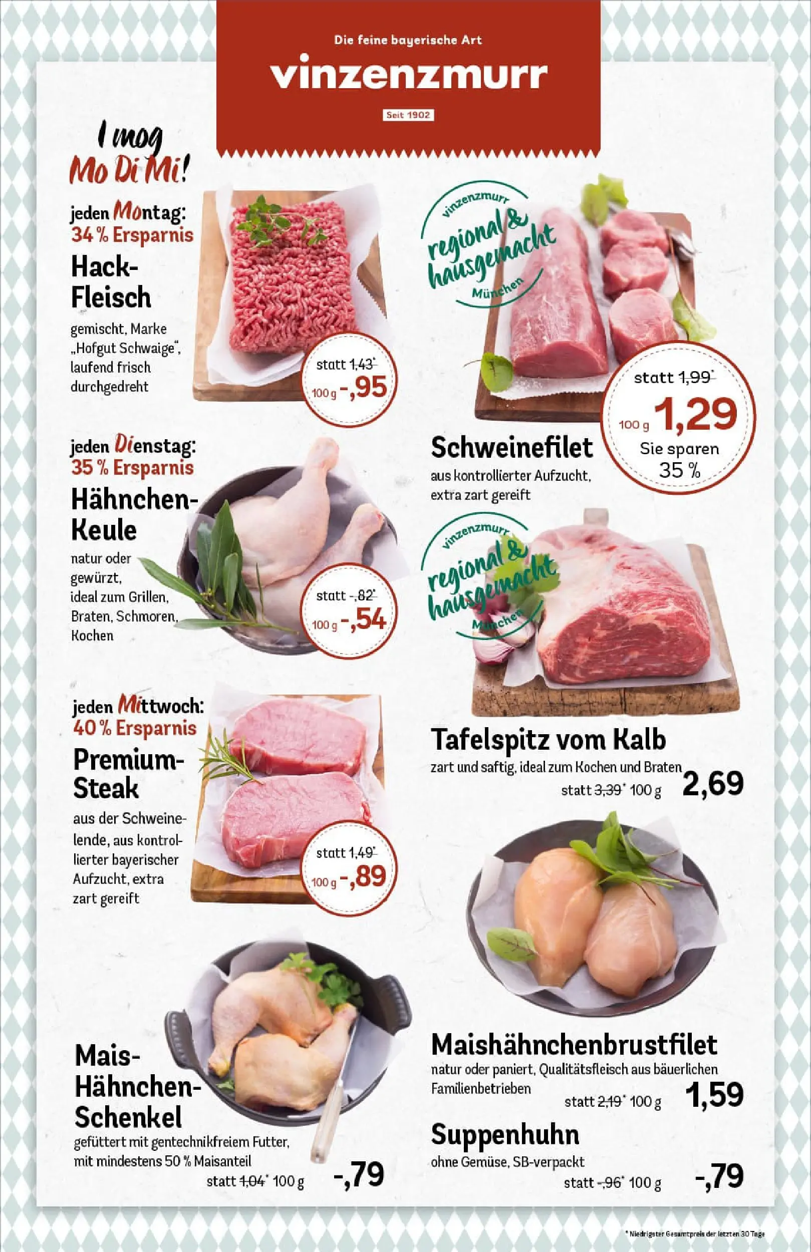REWE Prospekt ab 06.10.2025 zum Blättern » Angebote | Seite: 8 | Produkte: Tafelspitz, Hahnchen, Steak, Fleisch