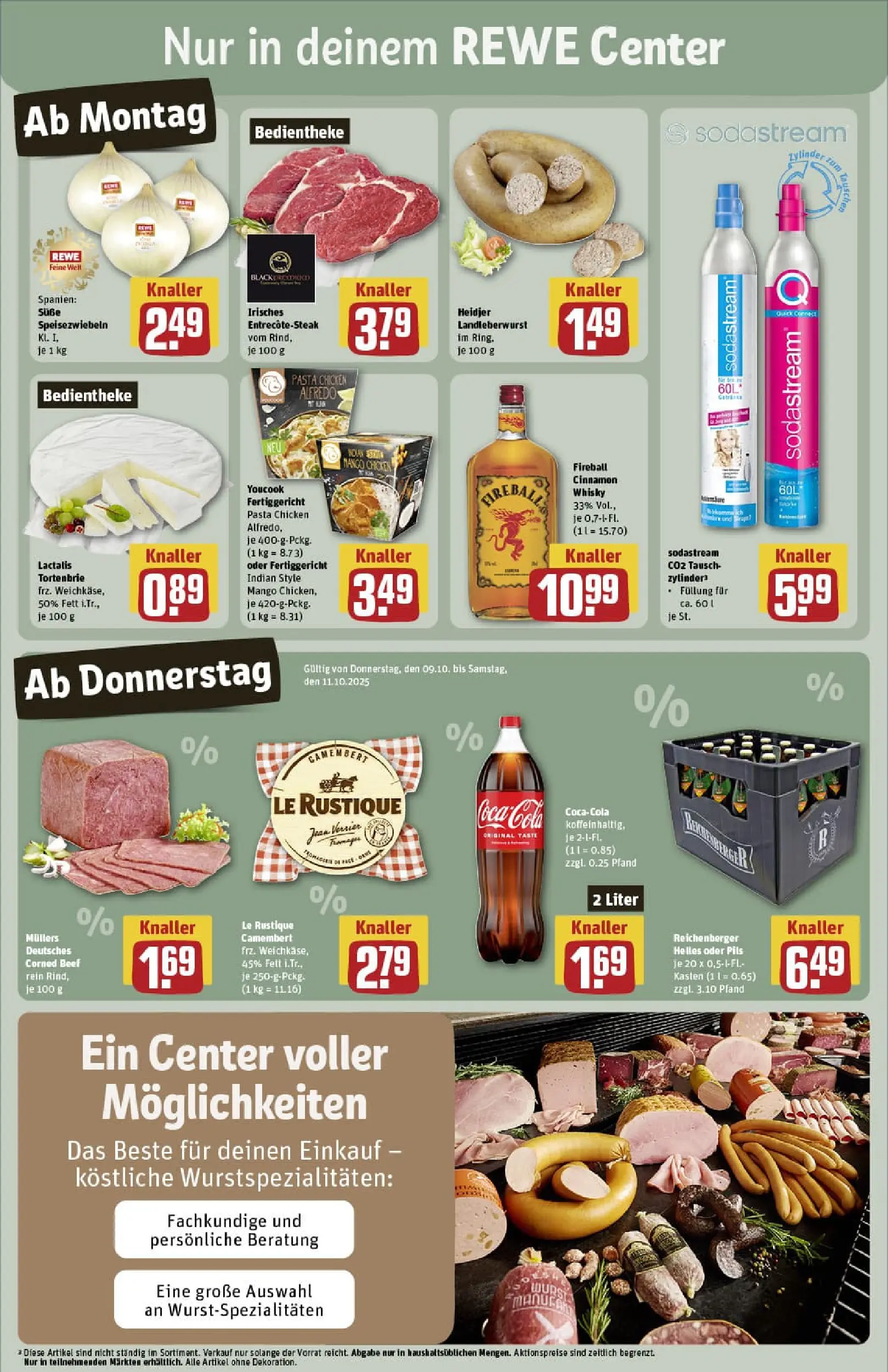 REWE Prospekt ab 06.10.2025 zum Blättern » Angebote | Seite: 3 | Produkte: Youcook, Coca cola, Cola, Pils