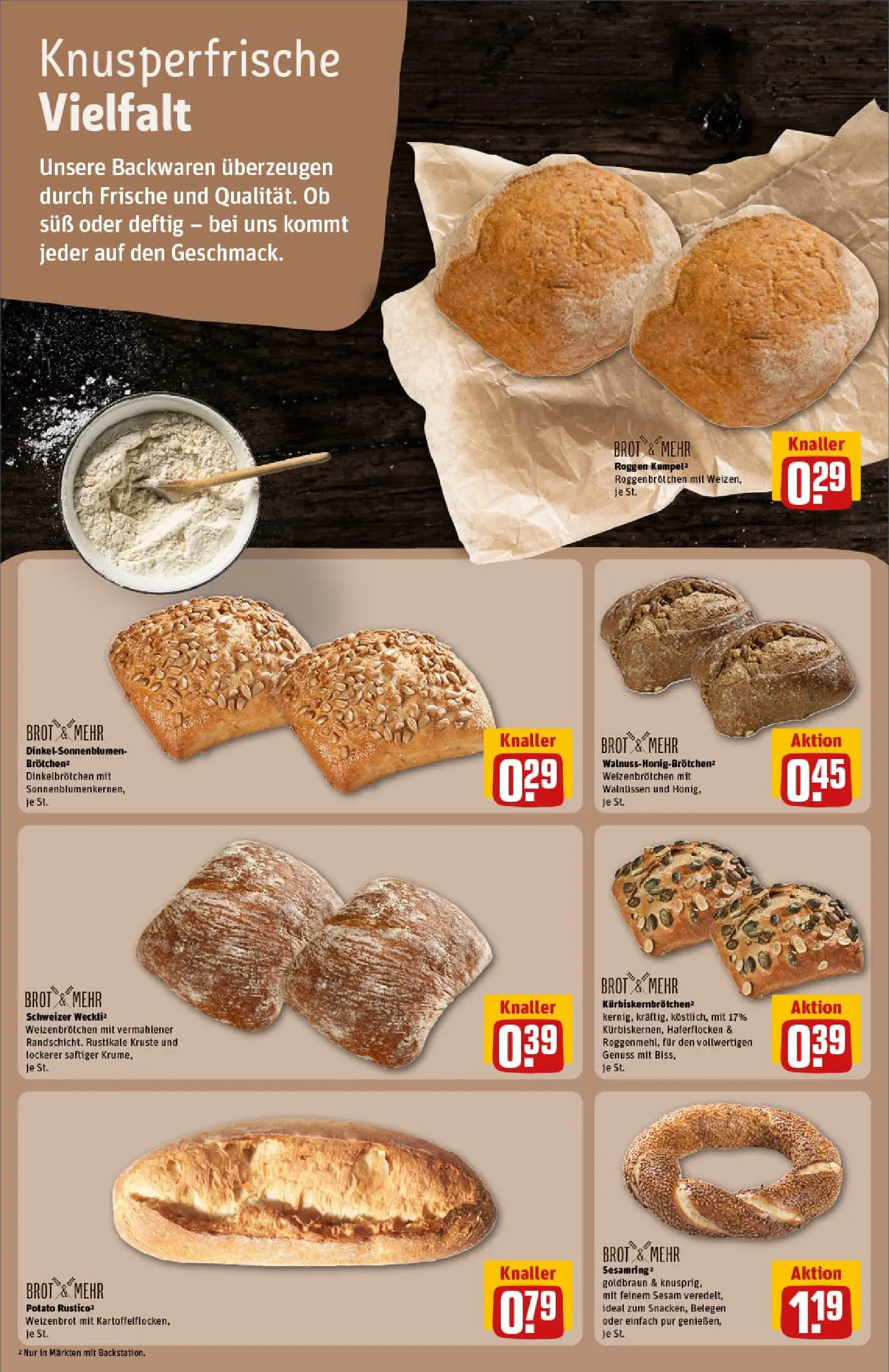REWE Prospekt ab 06.10.2025 zum Blättern » Angebote | Seite: 15 | Produkte: Brot