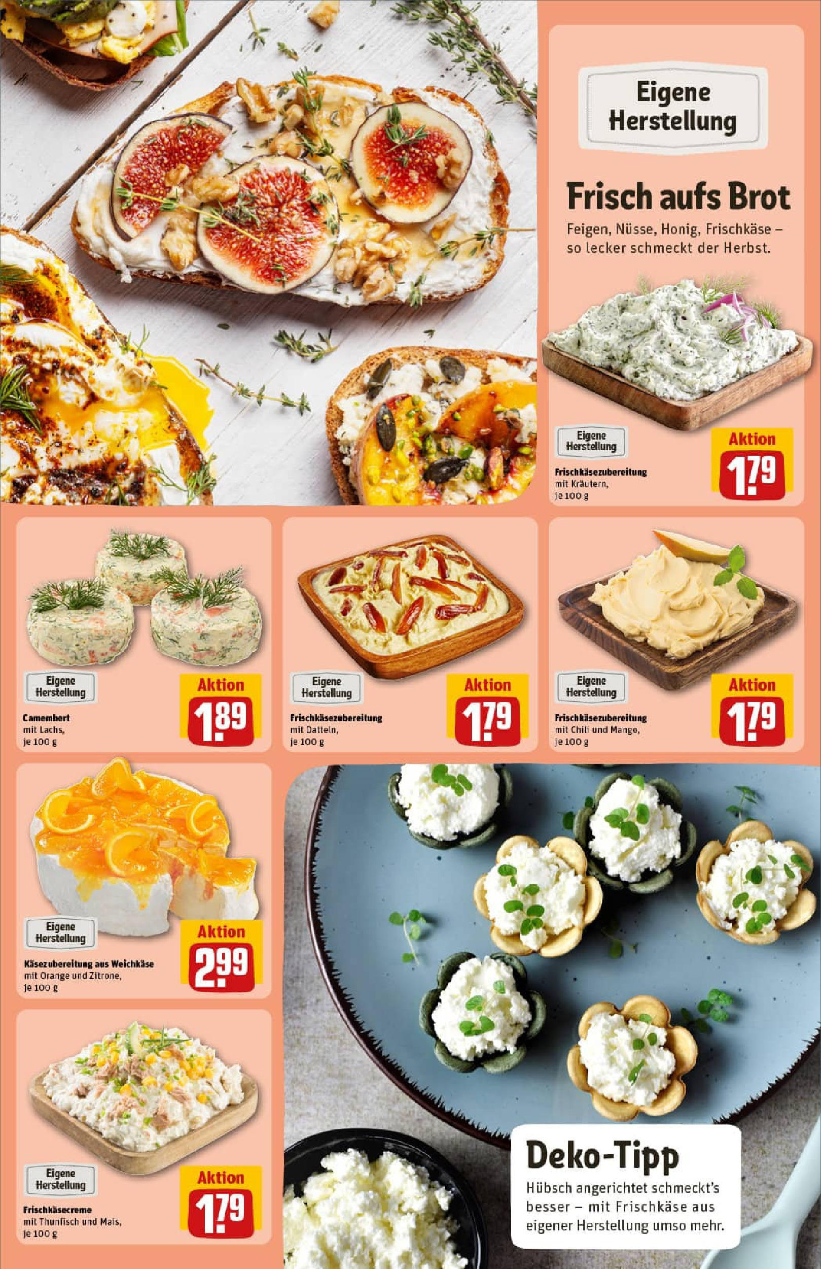 REWE Prospekt ab 06.10.2025 zum Blättern » Angebote | Seite: 14 | Produkte: Thunfisch, Lachs, Zitrone, Mango