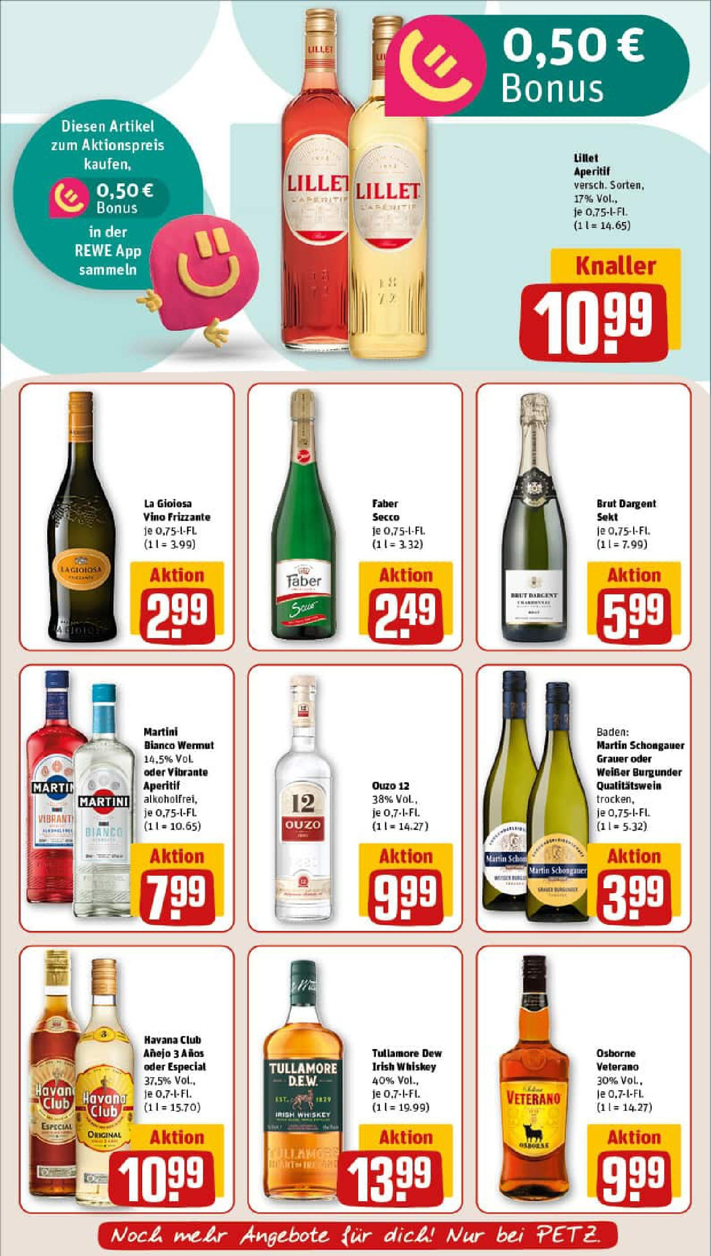 REWE Prospekt ab 06.10.2025 zum Blättern » Angebote | Seite: 19 | Produkte: Osborne, Sekt, Brut dargent, Whiskey