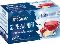 Me&szlig;mer Fr&uuml;chtetee Schneewunder Kirsche-Marzipan (20 Beutel)