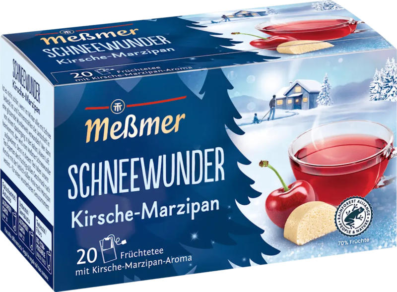 Meßmer Früchtetee Schneewunder Kirsche-Marzipan (20 Beutel)